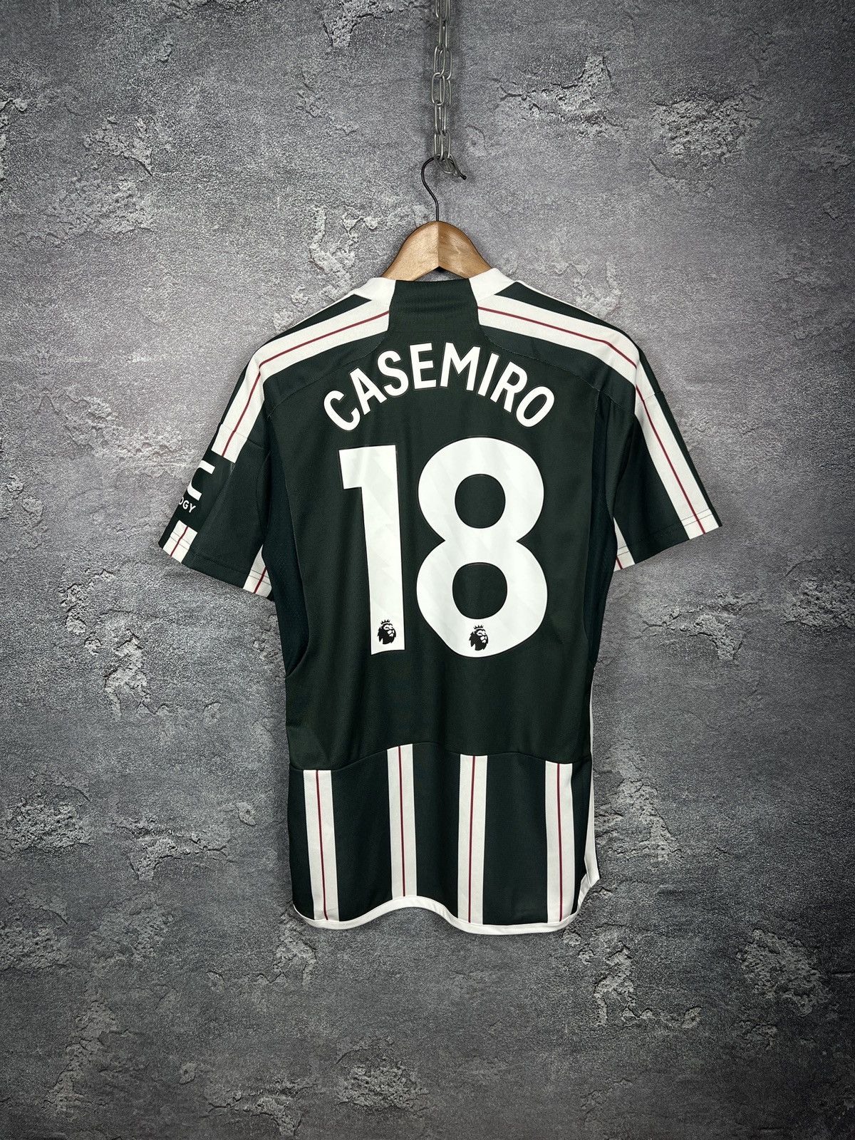 Adidas New Adidas #18 Casemiro Manchester United2023/24 Away Jersey Size US S / EU 44-46 / 1 - 3 Thumbnail