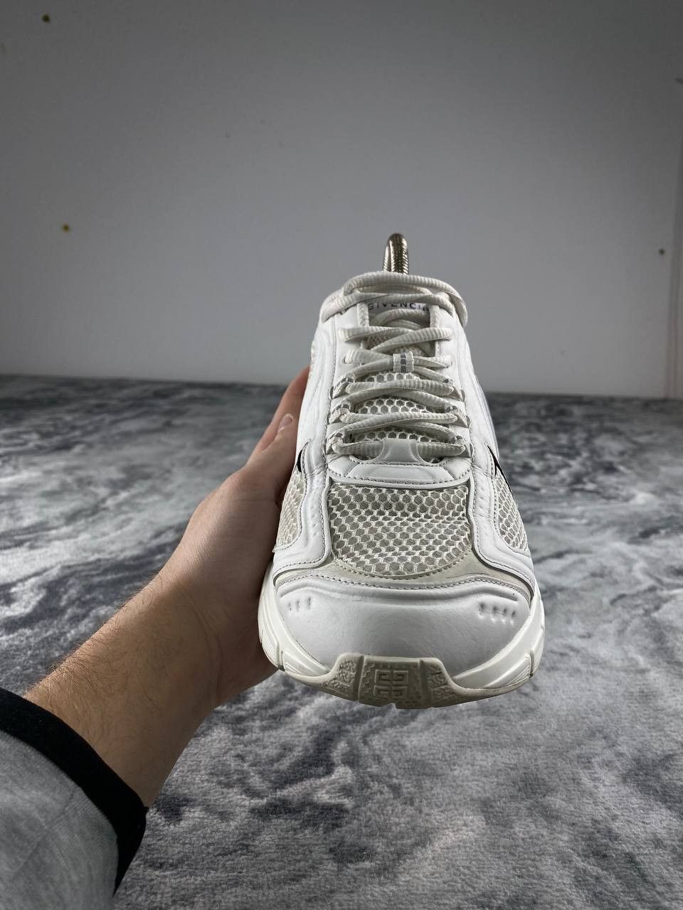 Givenchy Givenchy White TK-MX Runner Sneakers Size US 8 / EU 41 - 11 Thumbnail