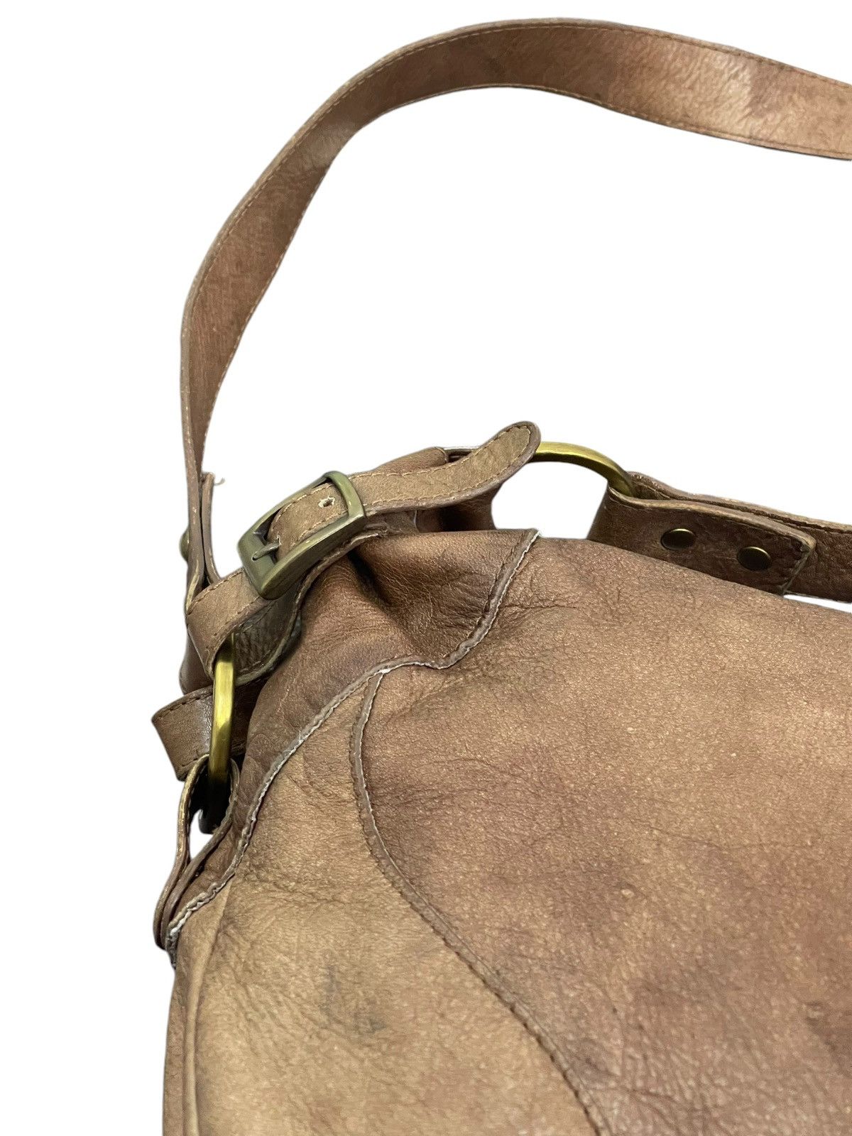 Leather Full Leather Limpronta Italy Tote Shoulder Bag 5🟩 Size ONE SIZE - 20 Thumbnail