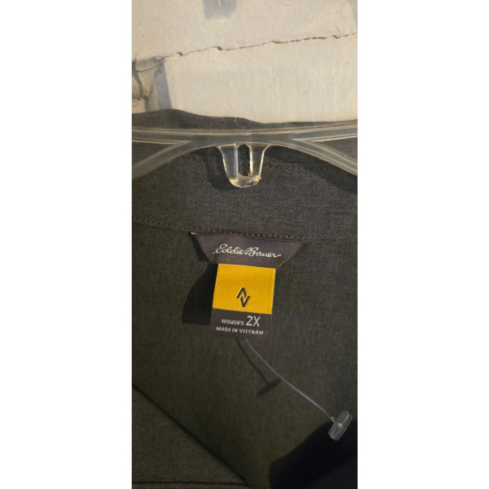 Eddie Bauer Eddie Bauer women's no wrinkle button up, gray size 2X Size XXL / US 16-18 / IT 52-54 - 5 Thumbnail