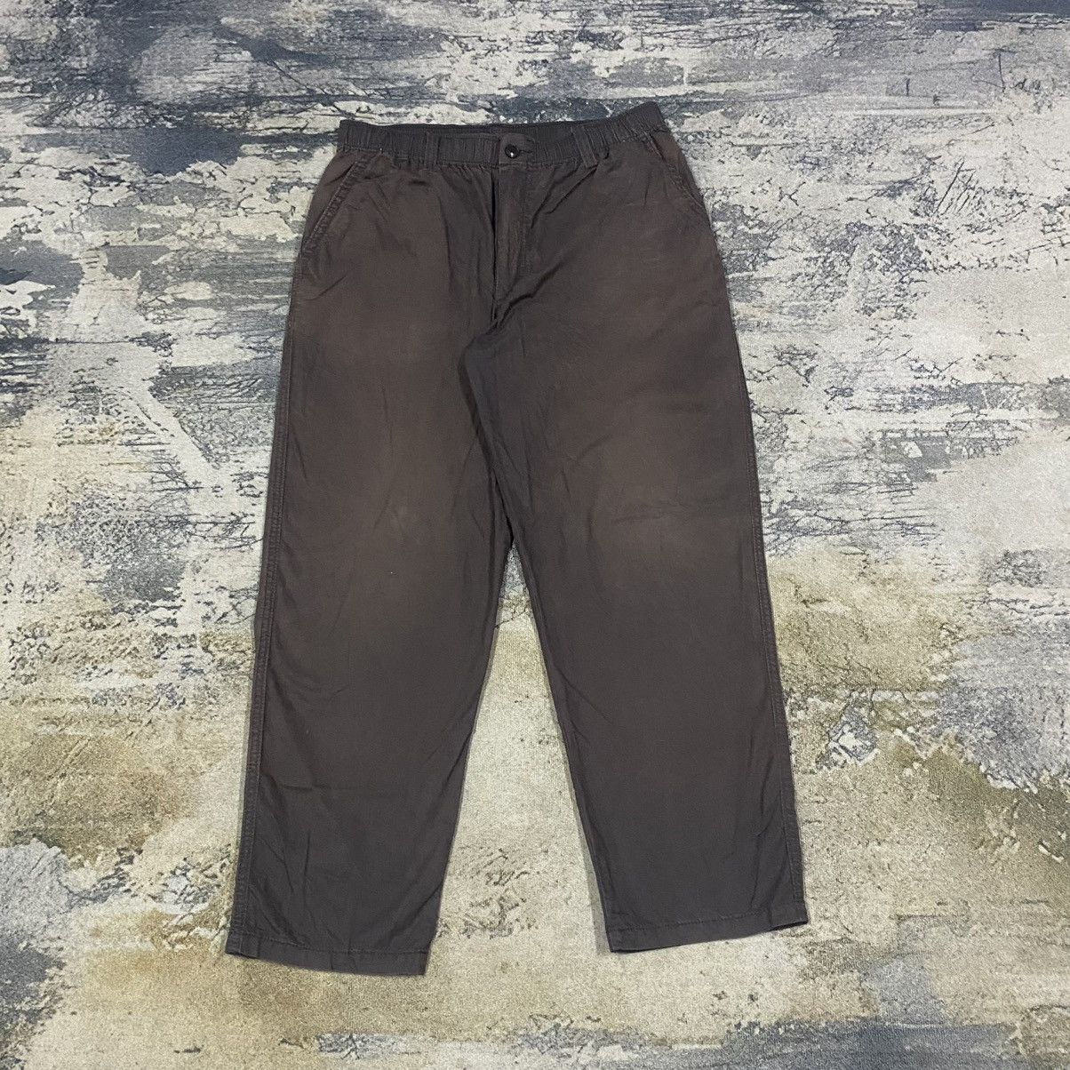 Japanese Brand × Vintage Vtg Japan Baggy Easy Pants Size US 34 / EU 50 - 1 Thumbnail