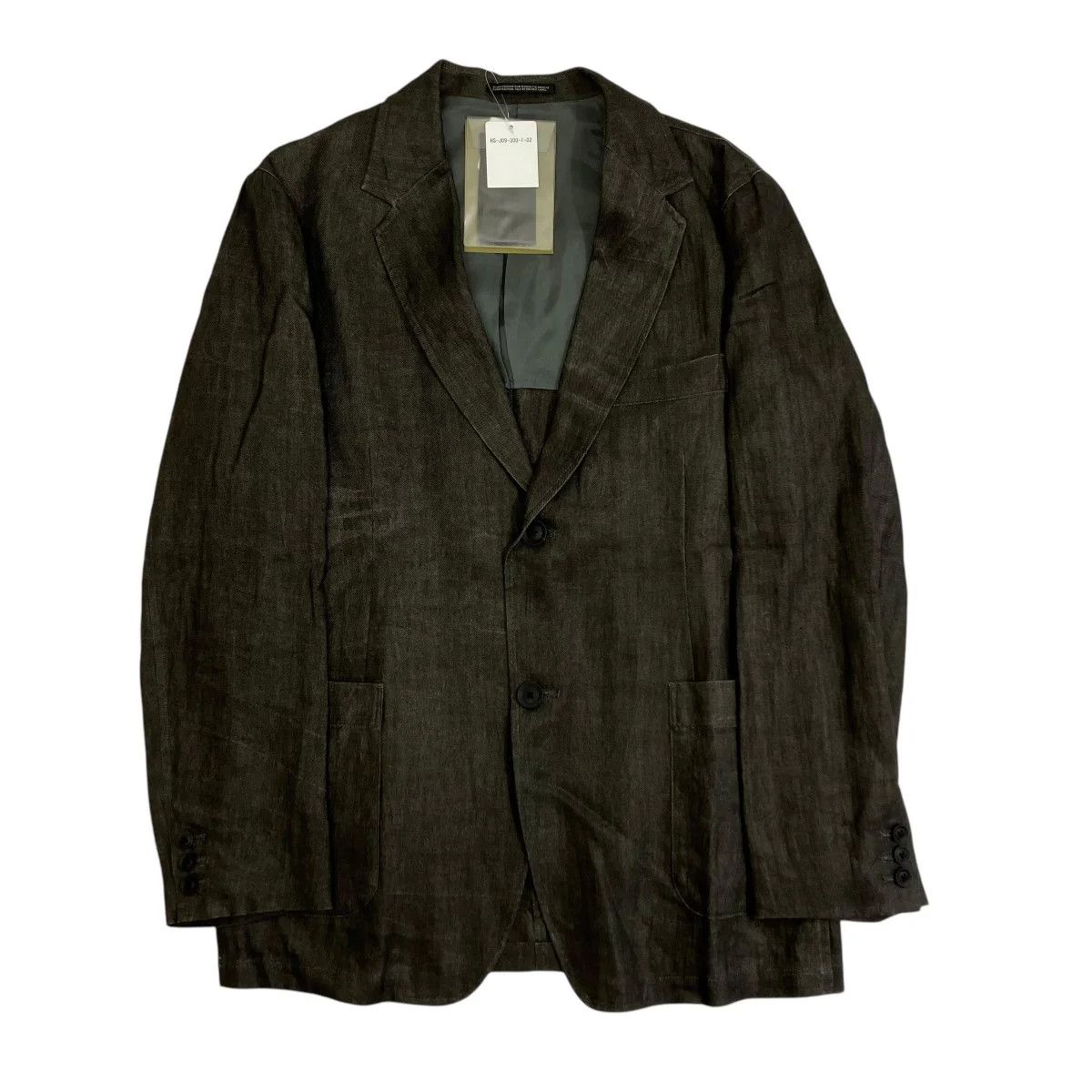 Yohji Yamamoto Yohji Yamamoto pour homme TWILL R-INK-DYED OUT POCKET JKT Size US M / EU 48-50 / 2 - 1 Thumbnail