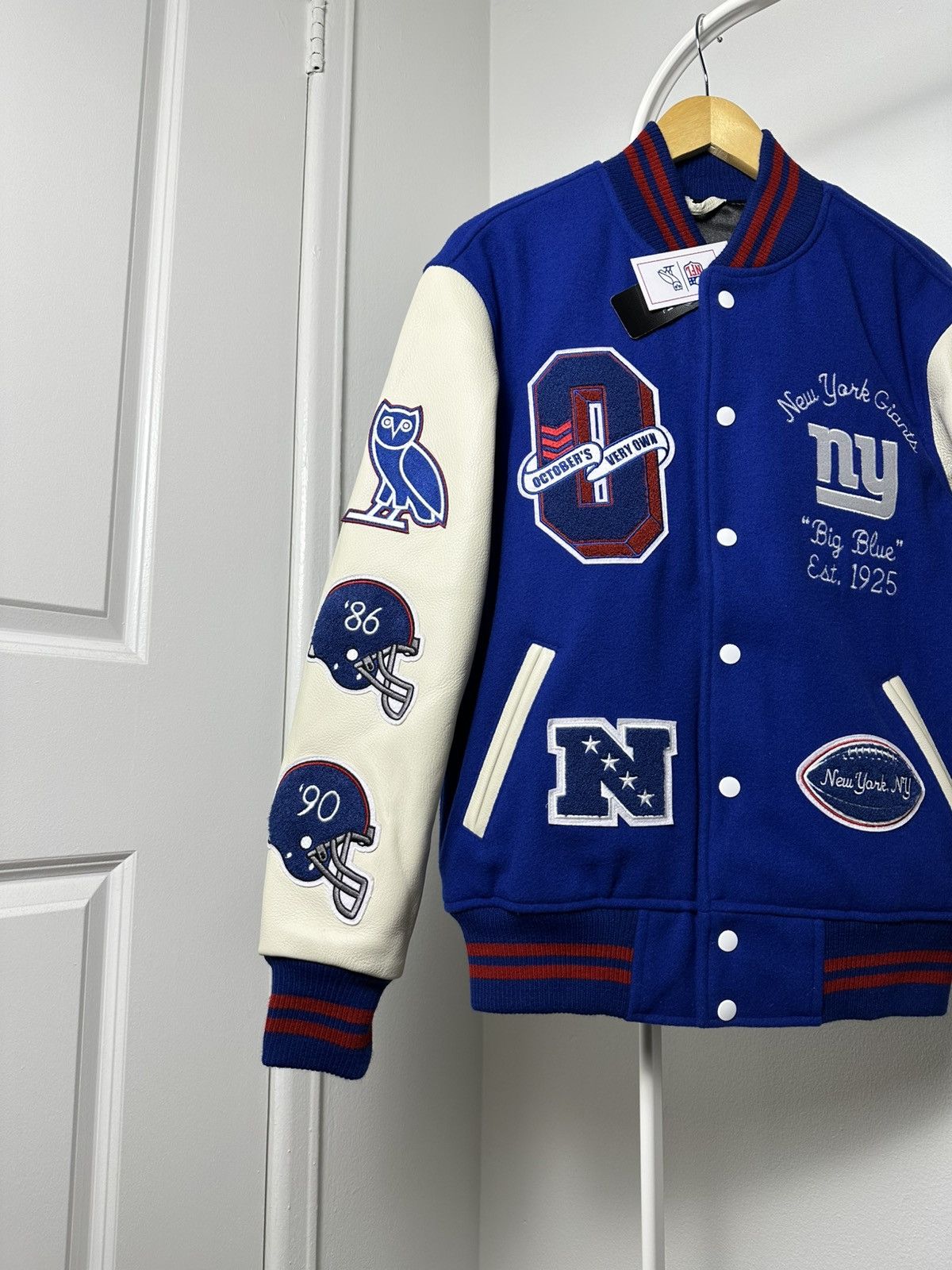 October's Very Own October Very Own New York Giants Varsity Jacket Size US S / EU 44-46 / 1 - 4 Thumbnail