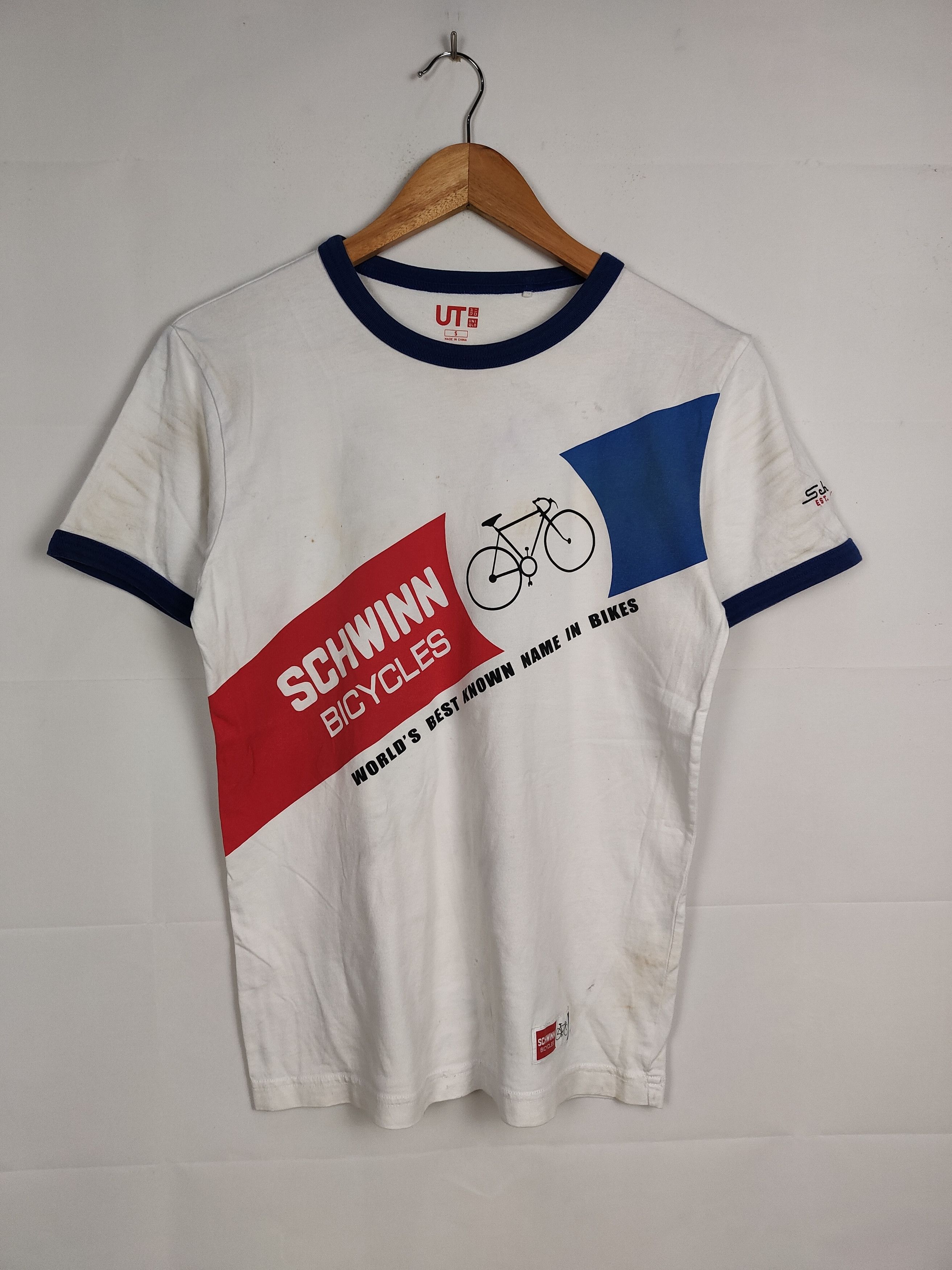 Bicycle Schwinn x Uniqlo Ringer Shirt Size US S / EU 44-46 / 1 - 1 Thumbnail