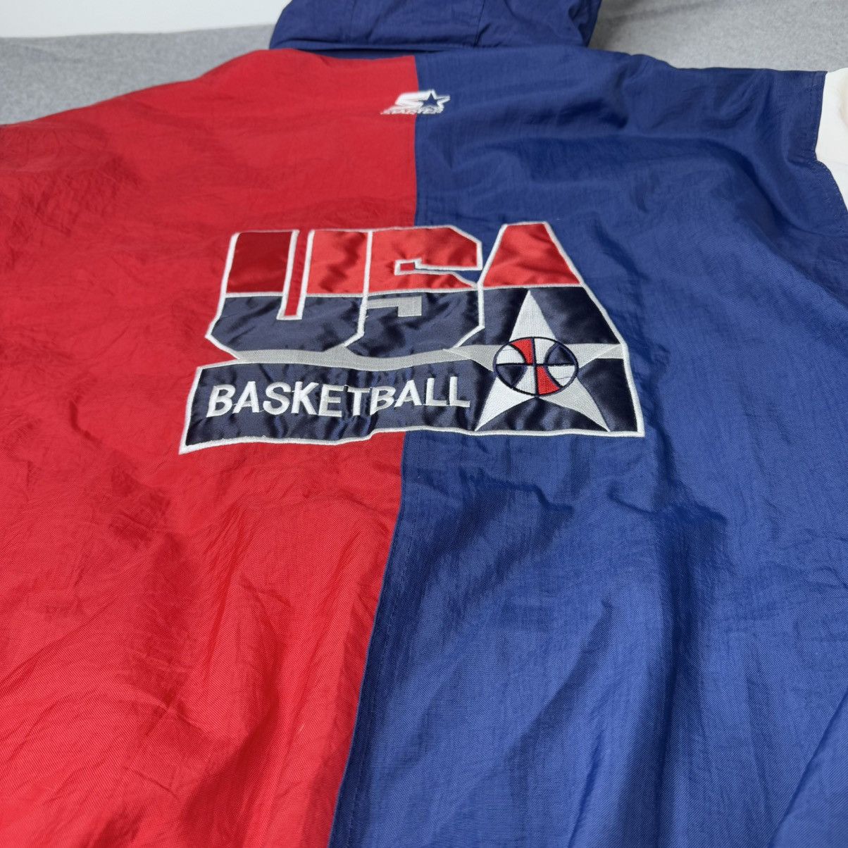Starter Vtg Olympic USA Basketball 90s Starter Coat America XL Size US XL / EU 56 / 4 - 17 Thumbnail