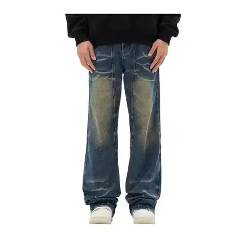Japanese Brand × Jean Blue Stacked Denim Jeans Size US 32 / EU 48 - 2 Thumbnail