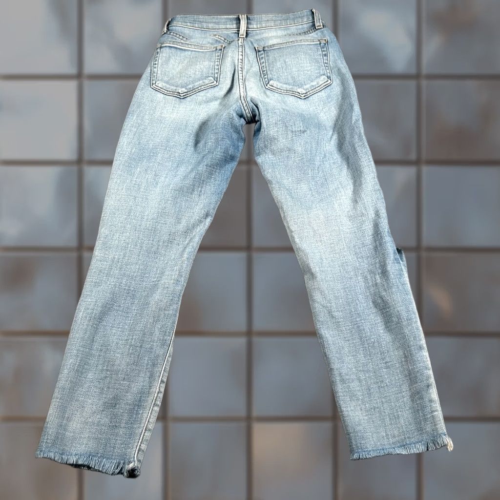 L'AGENCE L'AGENCE El Matador Jeans Women 26x24 Blue High Rise Slim Skinny Distressed Denim Zip Tapered Modern 90s style Mens Womens Guess? Size 26" / US 2 / IT 38 - 1 Thumbnail