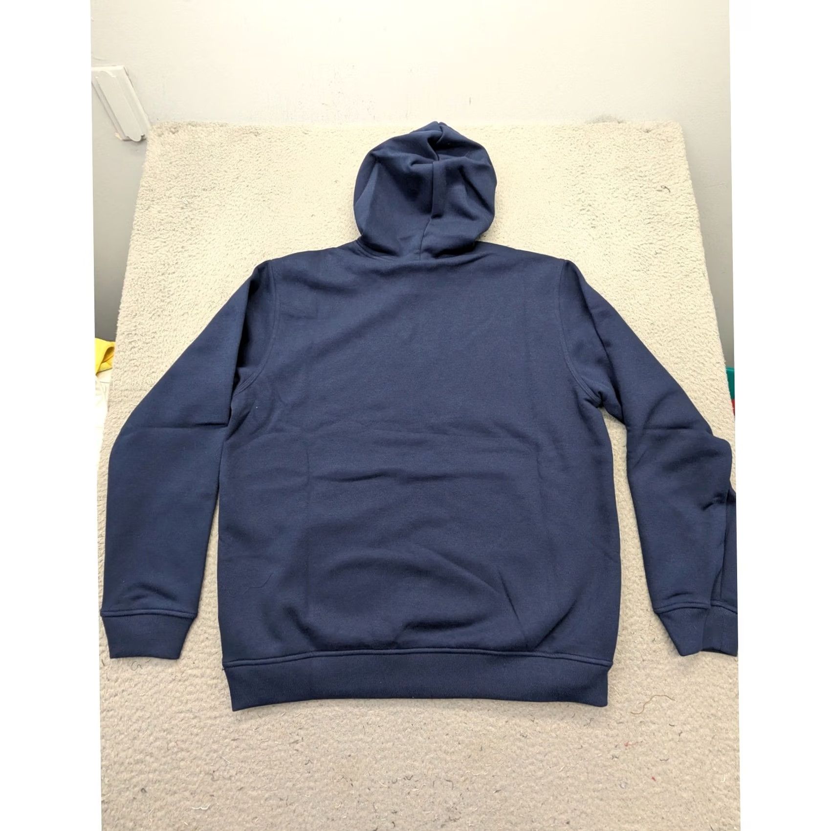 Vintage Adidas Originals Mens ESS HD Trefoil Hoodie Night Indigo Navy Blue IY4929 XL Size US XL / EU 56 / 4 - 7 Thumbnail