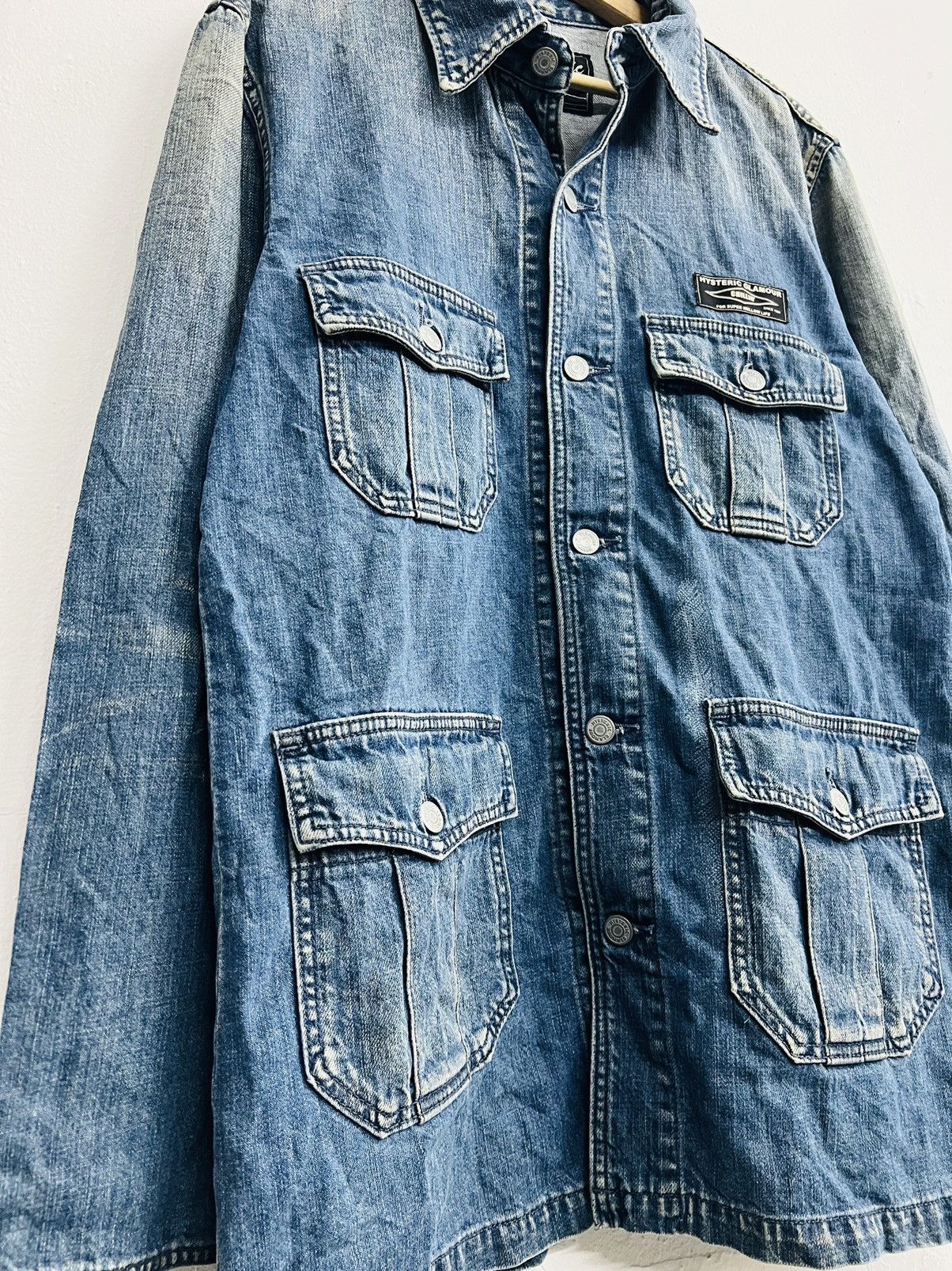 Hysteric Glamour Vintage Hysteric Glamour Heavy Denim Jacket Size US M / EU 48-50 / 2 - 6 Thumbnail