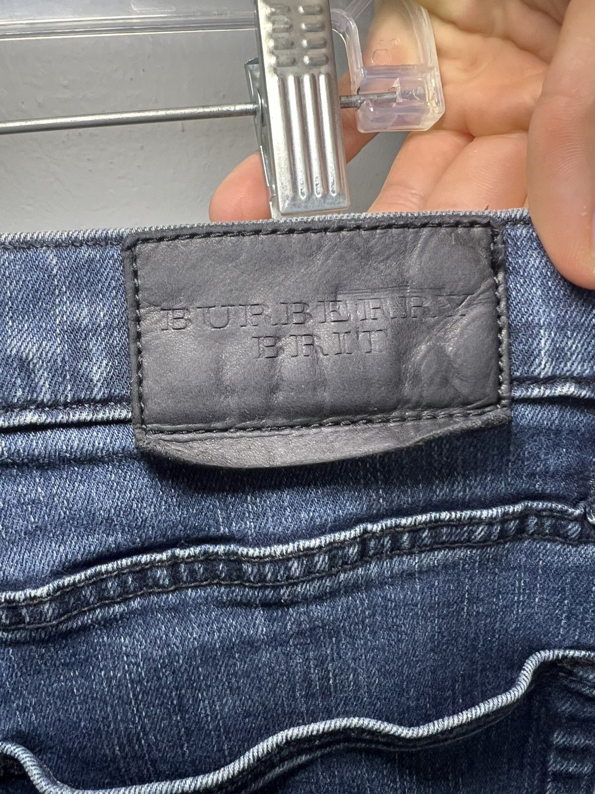 Burberry Vintage Burberry Brit slim blue jeans Size US 34 / EU 50 - 5 Thumbnail