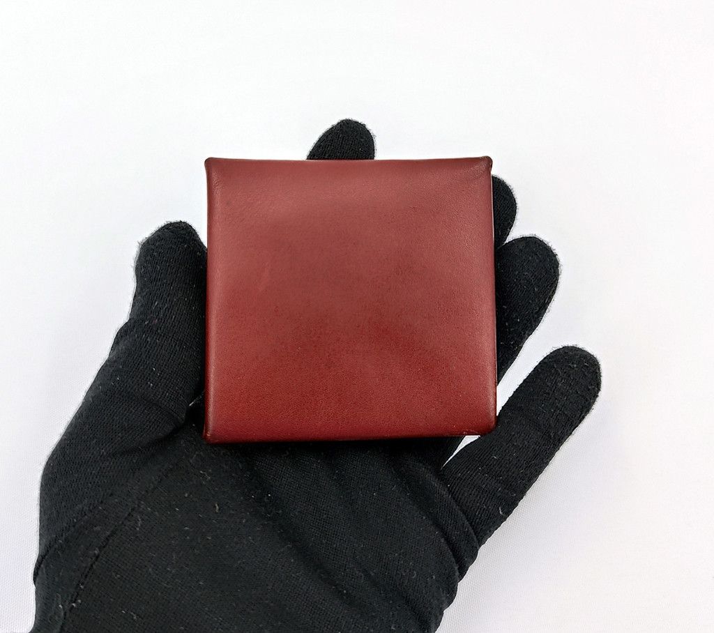 Cartier CARTIER burgundy full leather button coin case Size ONE SIZE - 5 Thumbnail