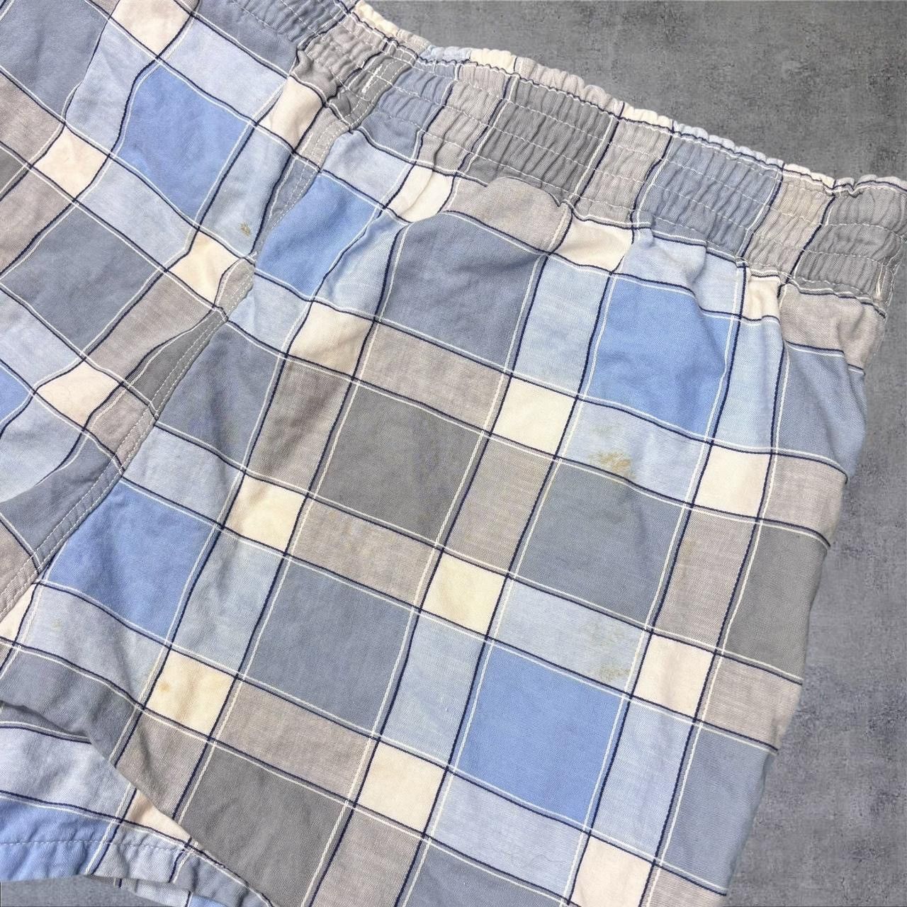Vintage 1960s Vintage Plaid Swim Trunks Size US 32 / EU 48 - 5 Thumbnail
