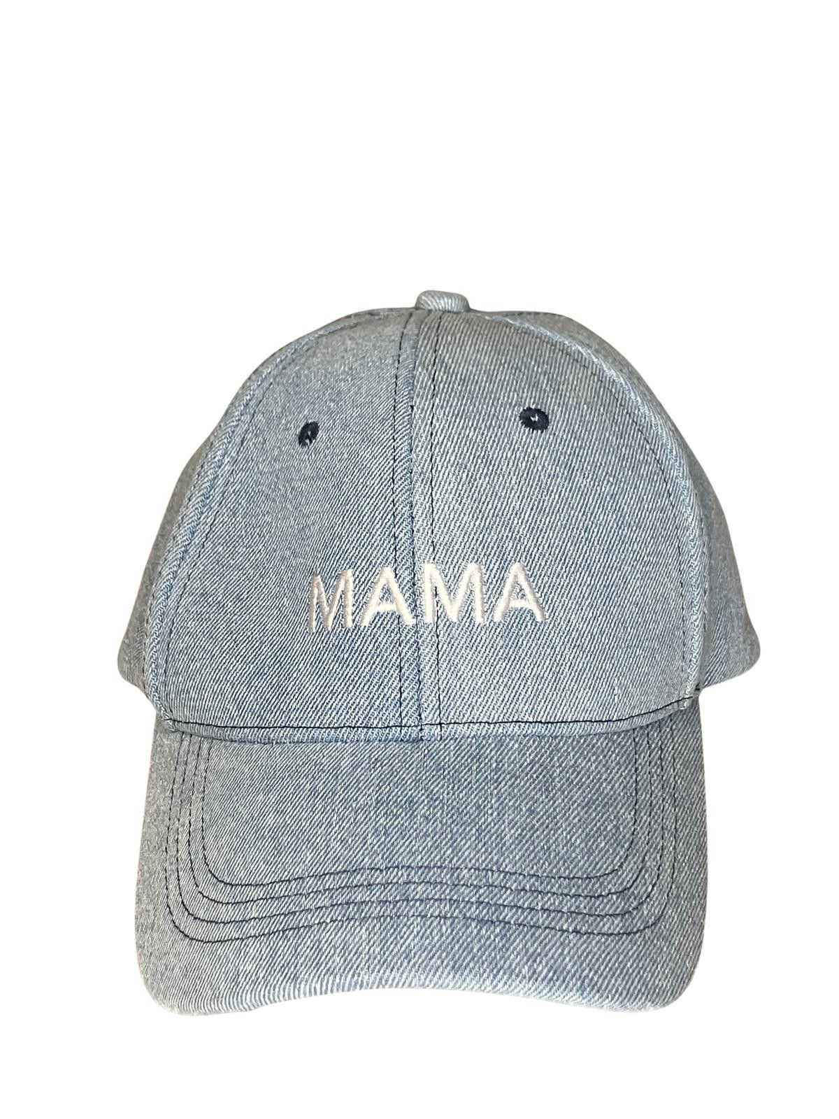Other Denim “MAMA” Embroidered Baseball Cap Size US 32 / EU 48 - 1 Thumbnail