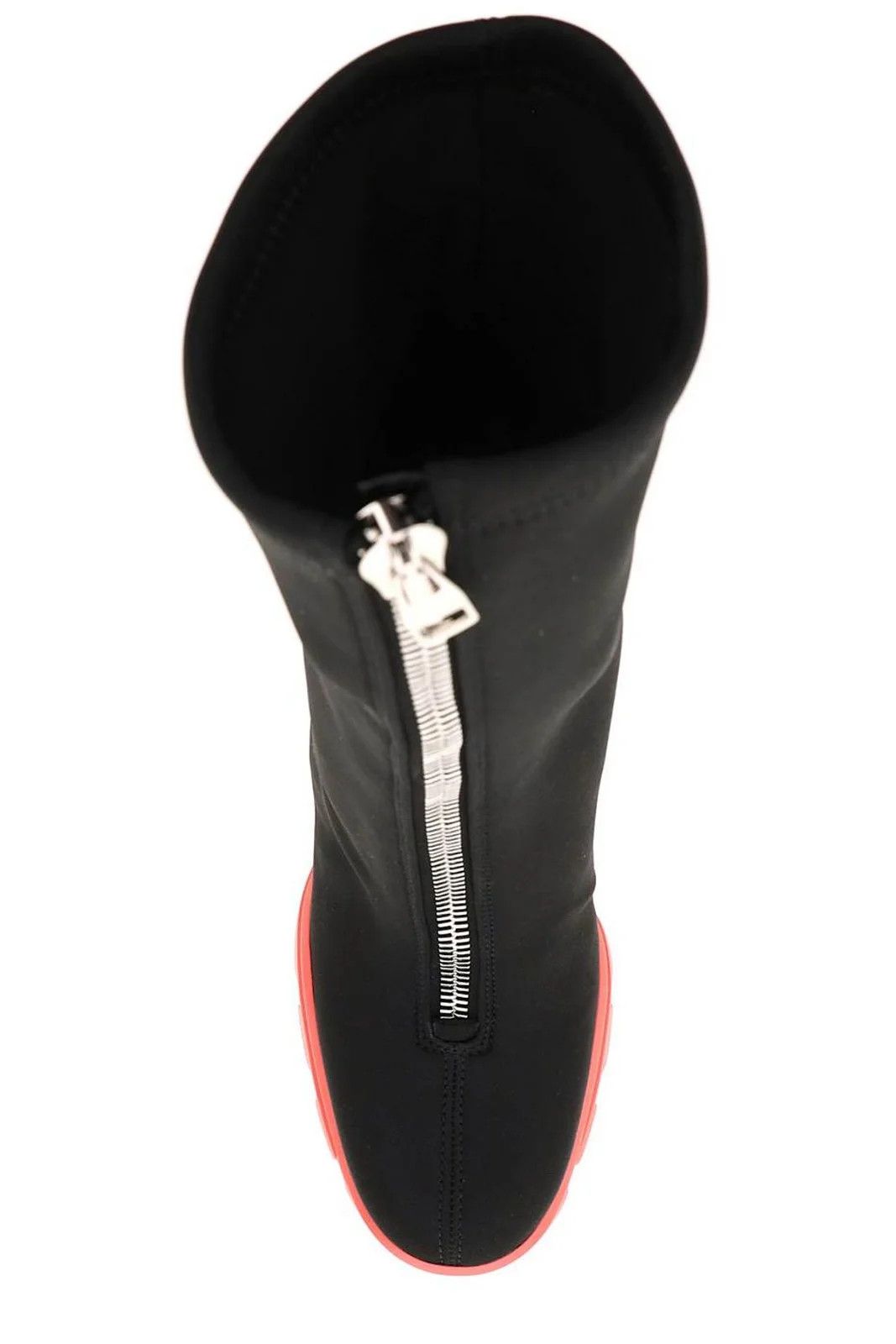 Alexander McQueen o1y0225 Ankle Boots in Black Size US 10 / IT 40 - 4 Thumbnail