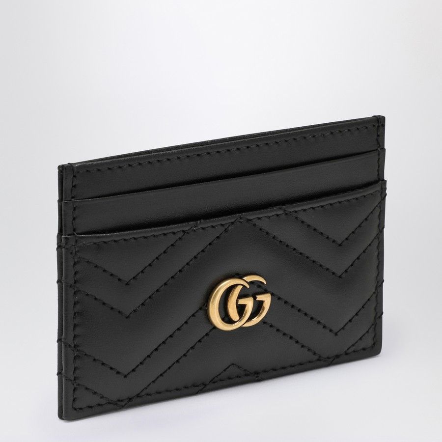 Gucci o1d2blof0824 Size: OS / GG Marmont Card Case in Black Size ONE SIZE - 1 Thumbnail