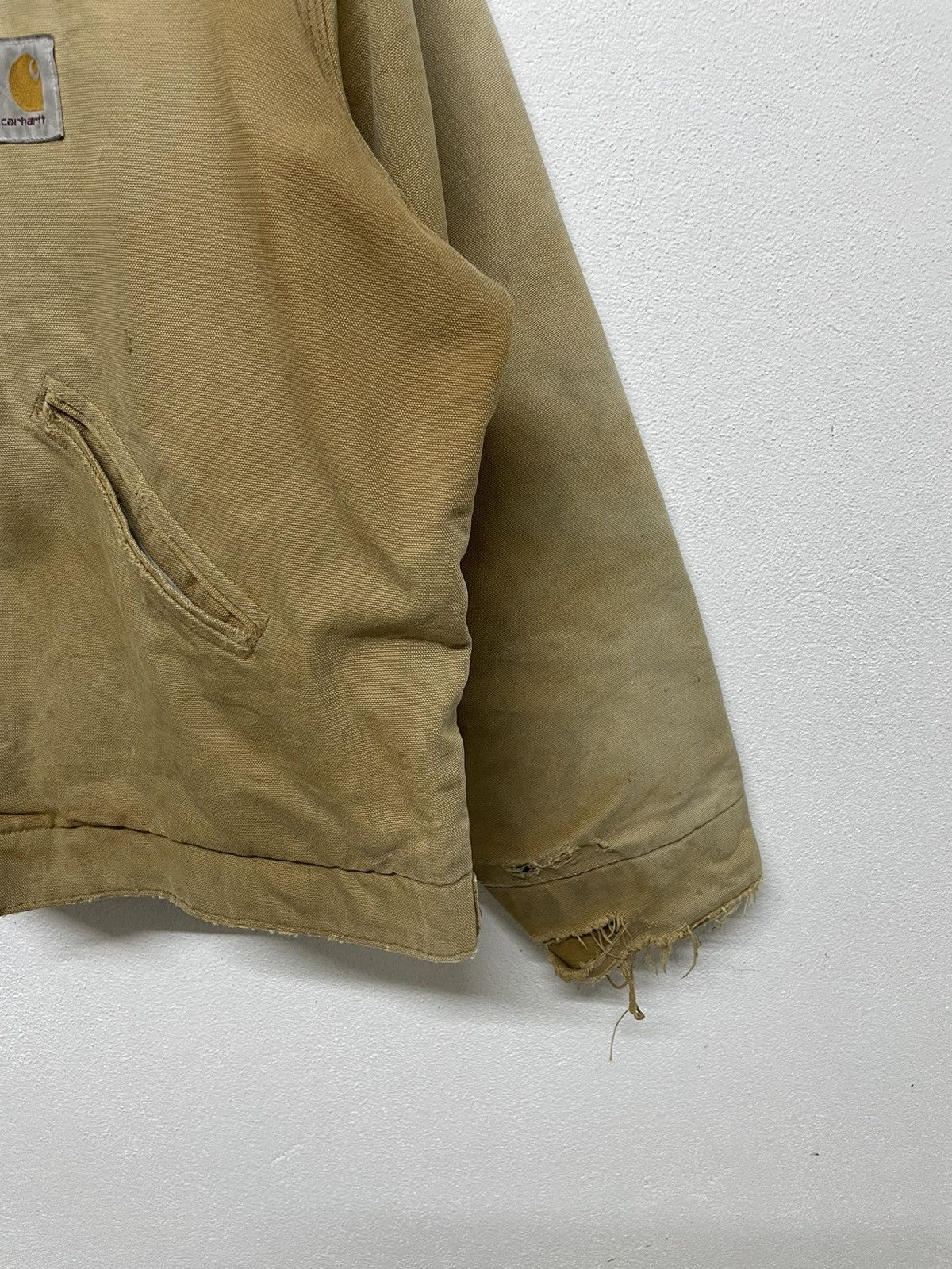 Carhartt Vintage Carhartt Detroit J01 Blanked Lined 6BLJ Jacket Usa Size US XL / EU 56 / 4 - 10 Thumbnail