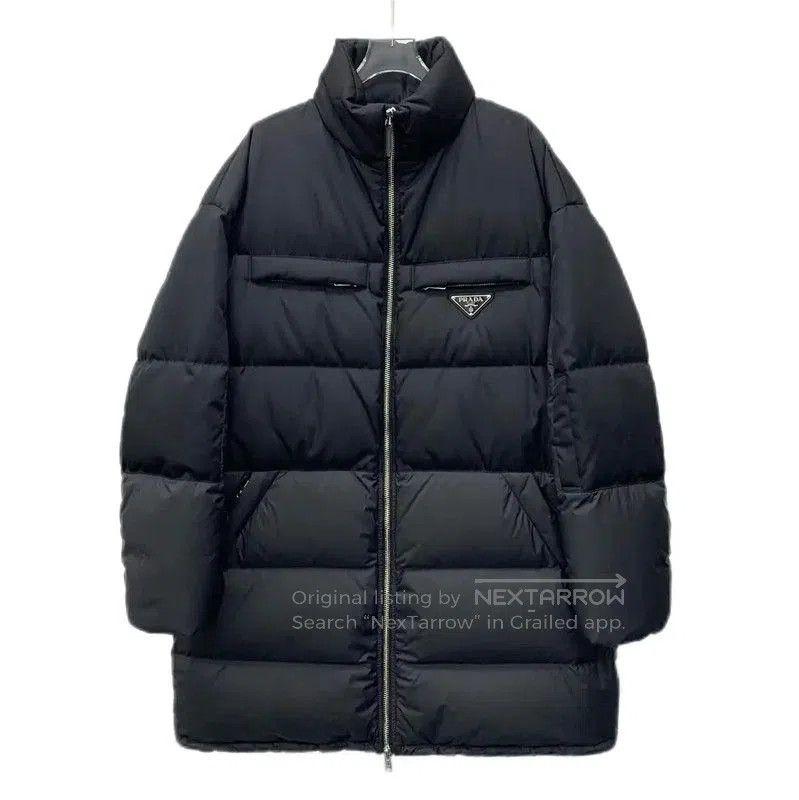 Prada Prada Men's Black Down Jacket. Size US L / EU 52-54 / 3 - 1 Thumbnail