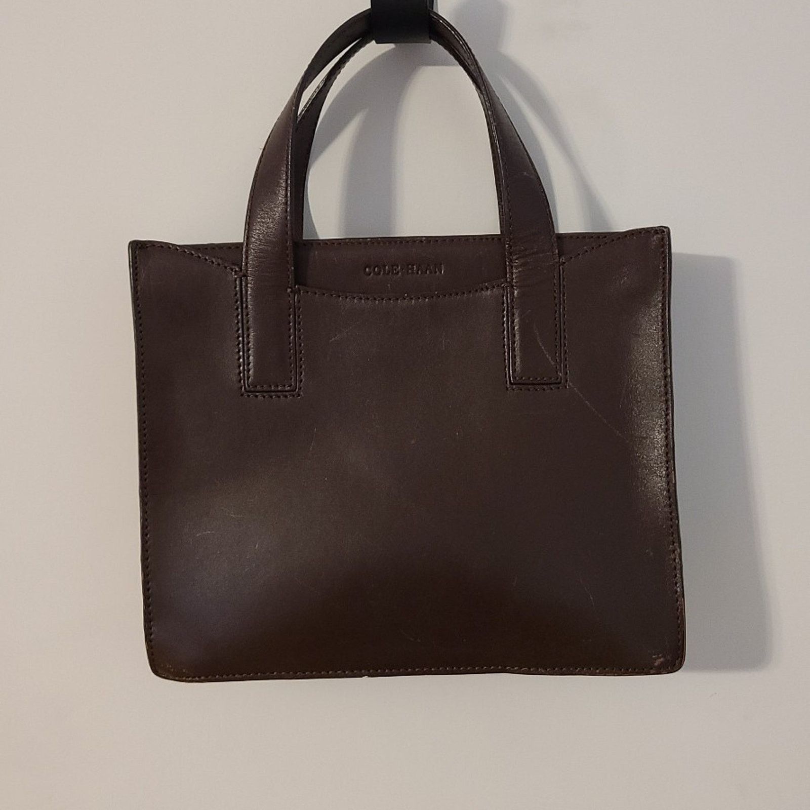 Cole Haan Cole Haan Leather Handbag Size ONE SIZE - 1 Thumbnail