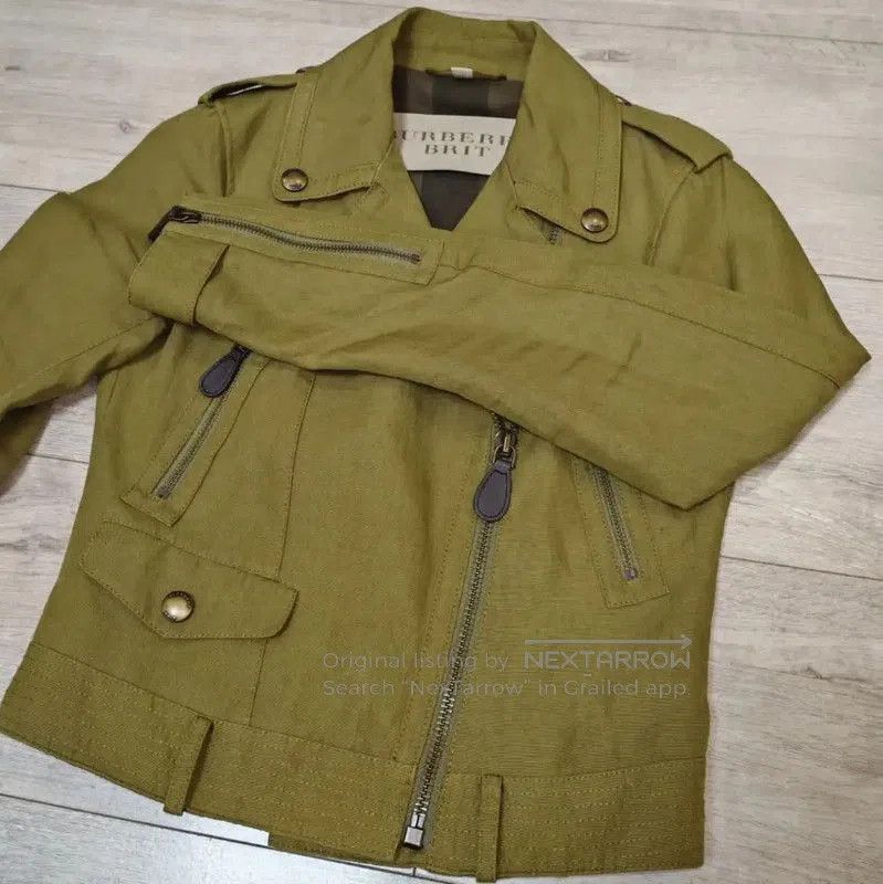 Burberry Burberry Army Green Spring Autumn Women's Jacket. Size M / US 6-8 / IT 42-44 - 9 Thumbnail