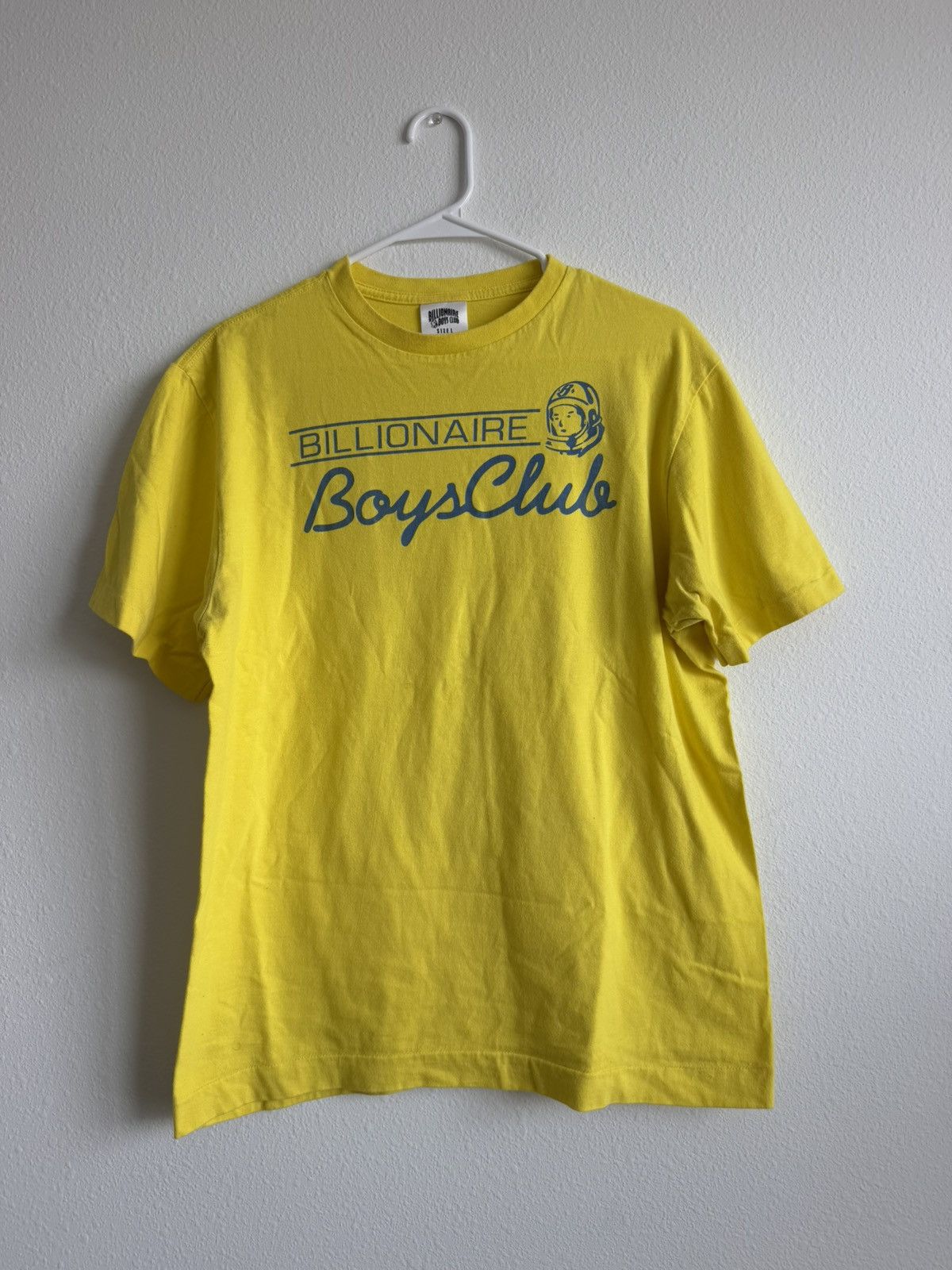 Billionaire Boys Club Billionaire Boys Club Yellow Logo Tee Size L Size US L / EU 52-54 / 3 - 1 Thumbnail
