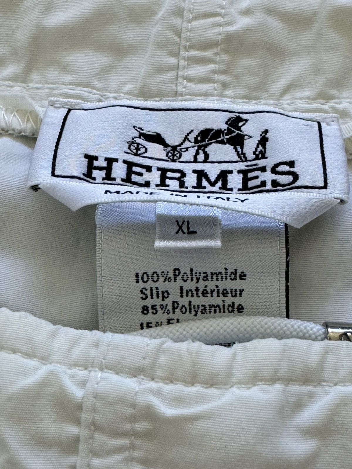 Hermes Hermes cream white swimwear shorts Size US 36 / EU 52 - 10 Thumbnail