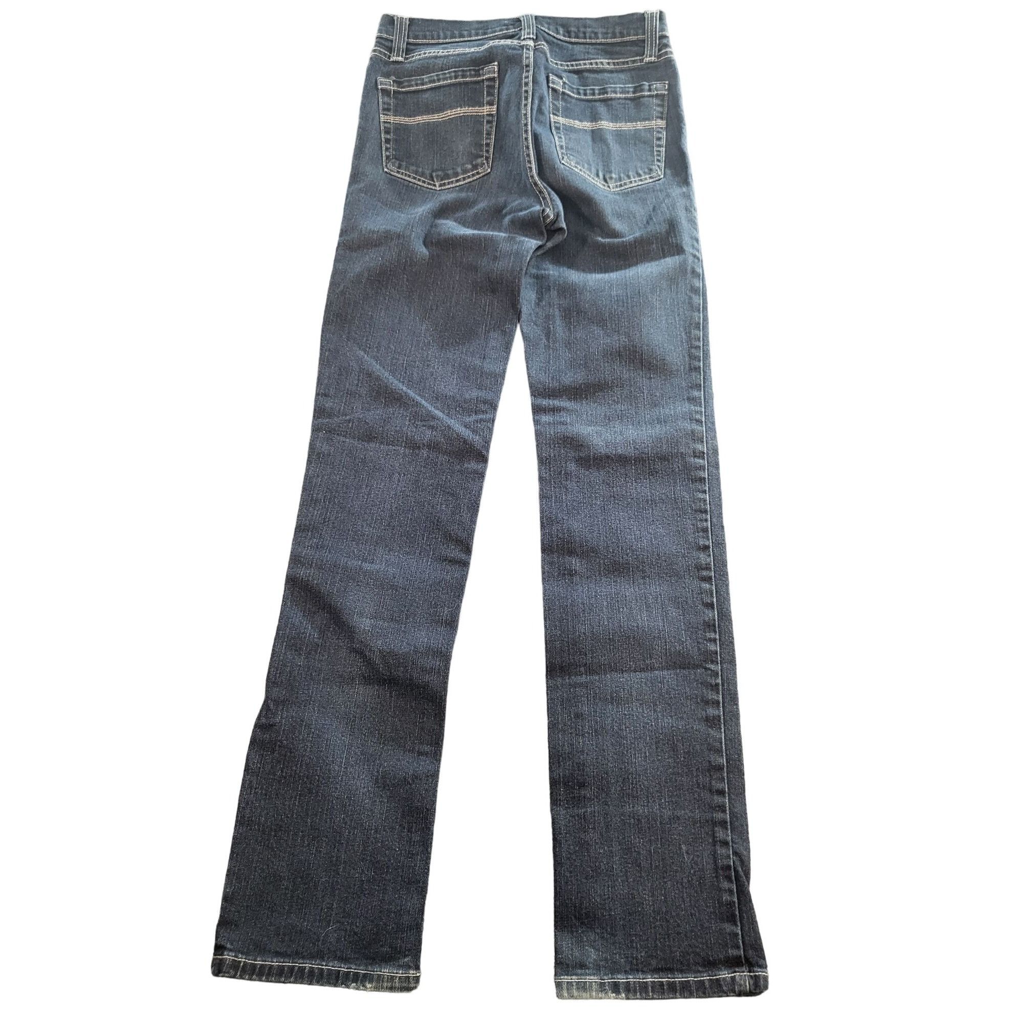Poeme Bohemian Karen Kane Jeans Women Sz 6 Blue Denim Straight Leg Regular Size 28" / US 6 / IT 42 - 7 Thumbnail