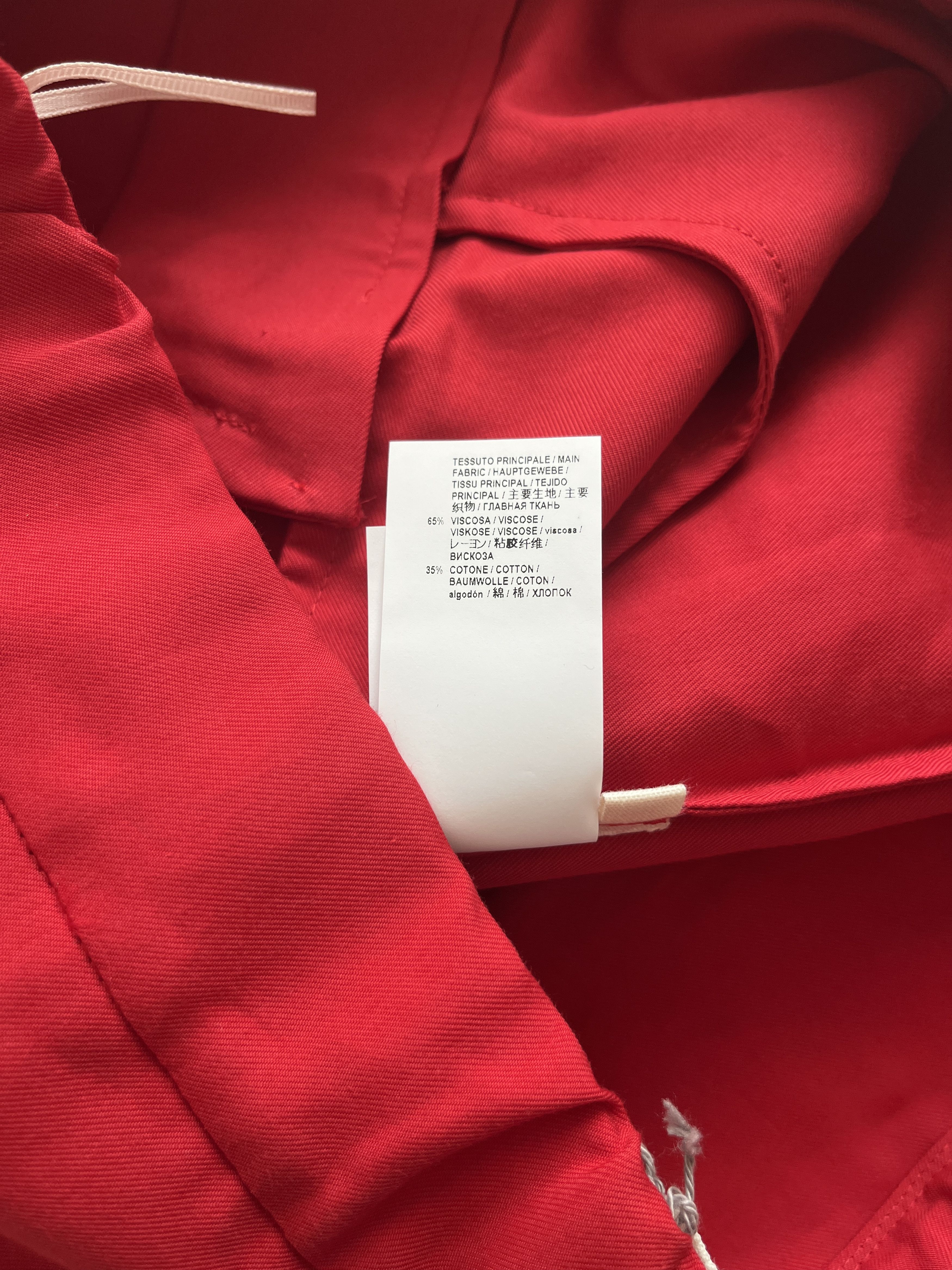 Marni ⚡️QUICK SALE⚡️Marni Red Elastic Waist Pants Trousers Size 28" / US 6 / IT 42 - 5 Thumbnail