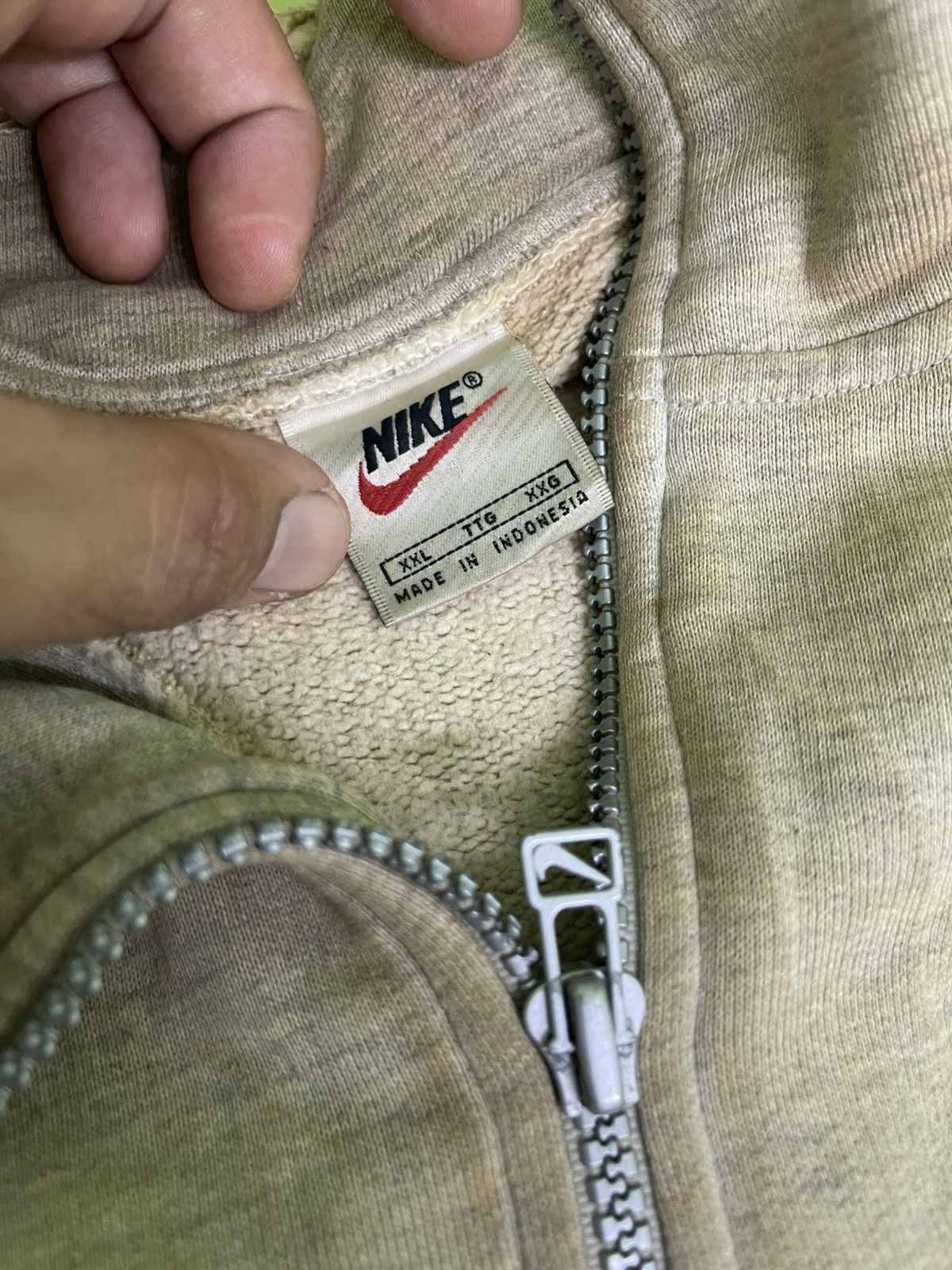 Nike Vintage 90's Nike HalfZipper Sweashirt Size US XXL / EU 58 / 5 - 14 Thumbnail