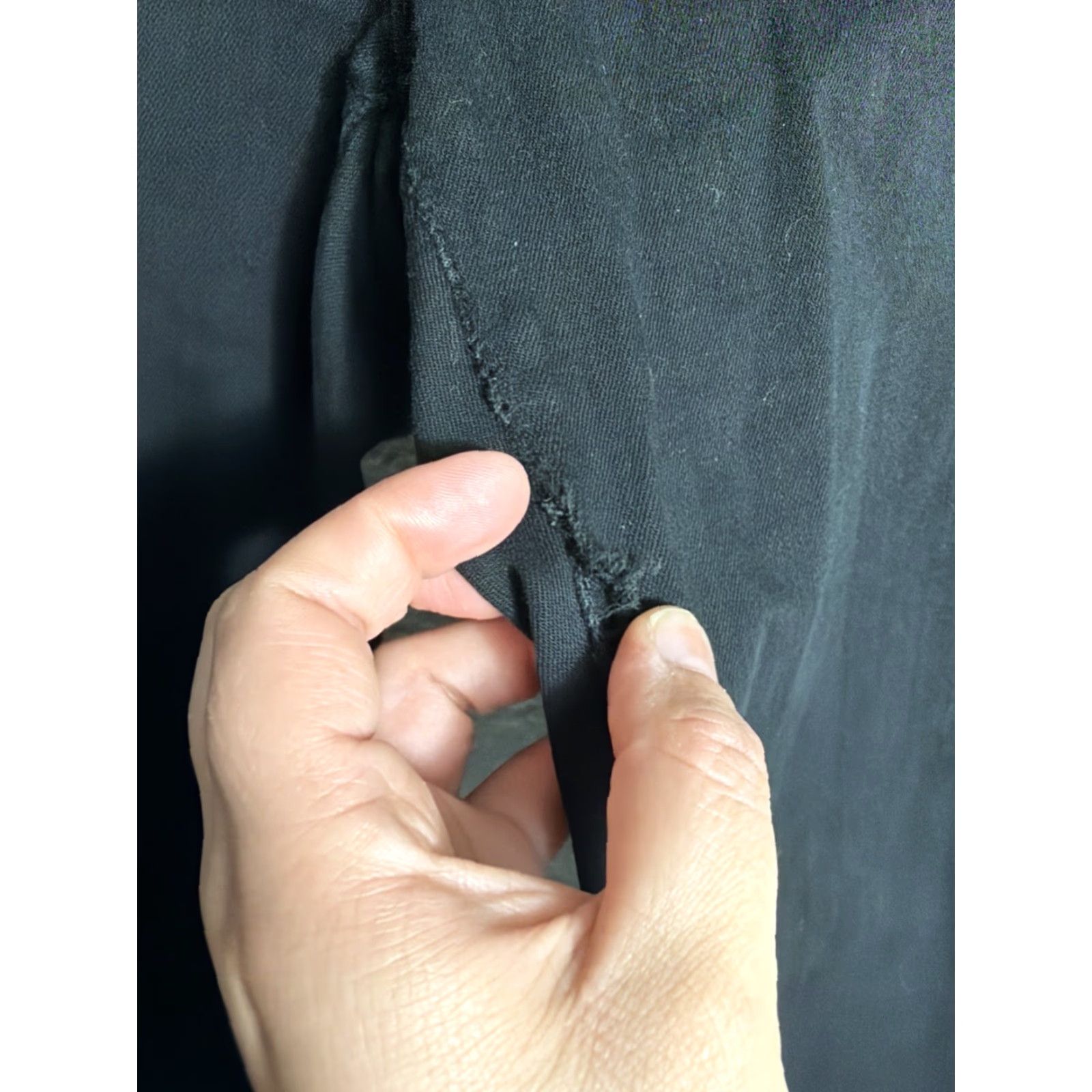 Madewell VINTAGE Madewell 9” High-rise Skinny Jeans Black Womens Size 36x29 Size 25" / US 0 / IT 36 - 7 Thumbnail
