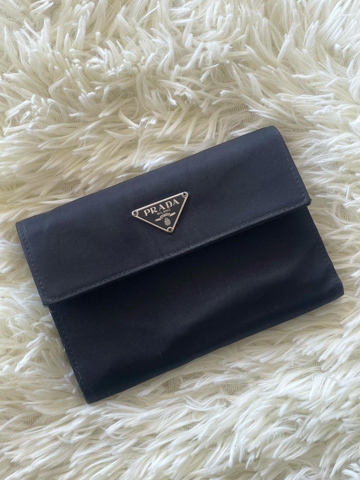 Prada × Vintage Prada Tessuto Trifold Wallet Size ONE SIZE - 2 Thumbnail