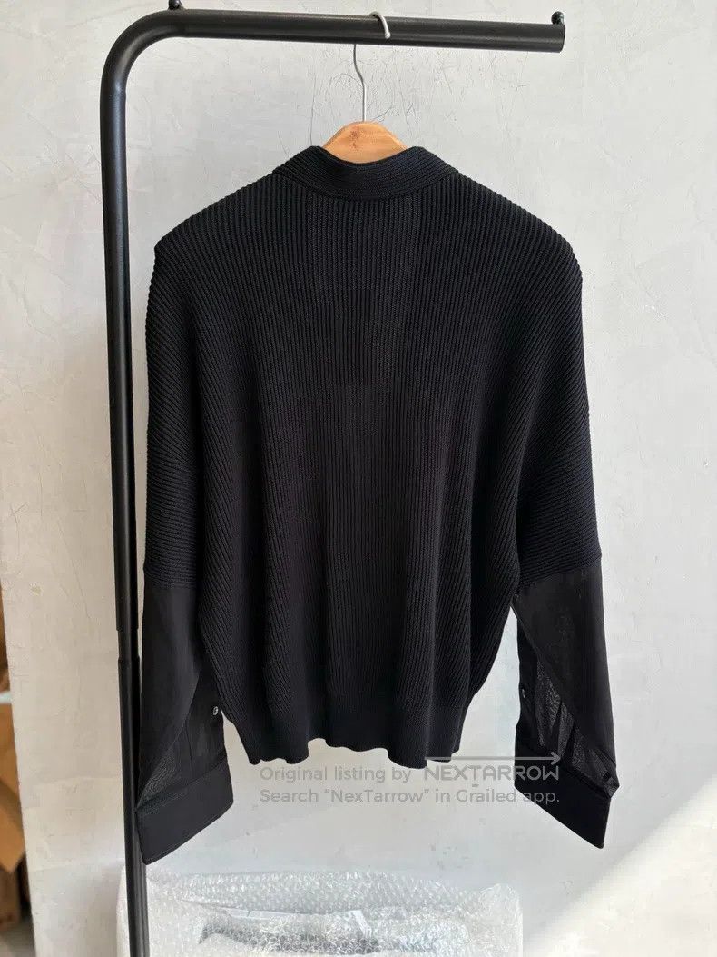 Brunello Cucinelli Brunello Cucinelli Black Knit Cardigan Size S / US 4 / IT 40 - 4 Thumbnail