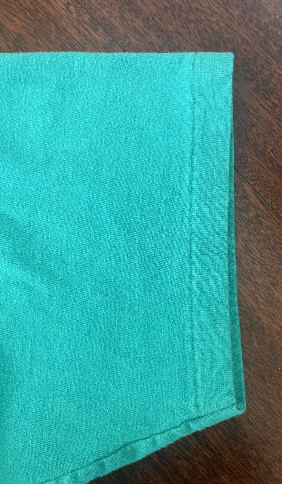 Hanes × Vintage Vintage Hanes Single Stitch Green T-Shirt XL Size US XL / EU 56 / 4 - 5 Thumbnail