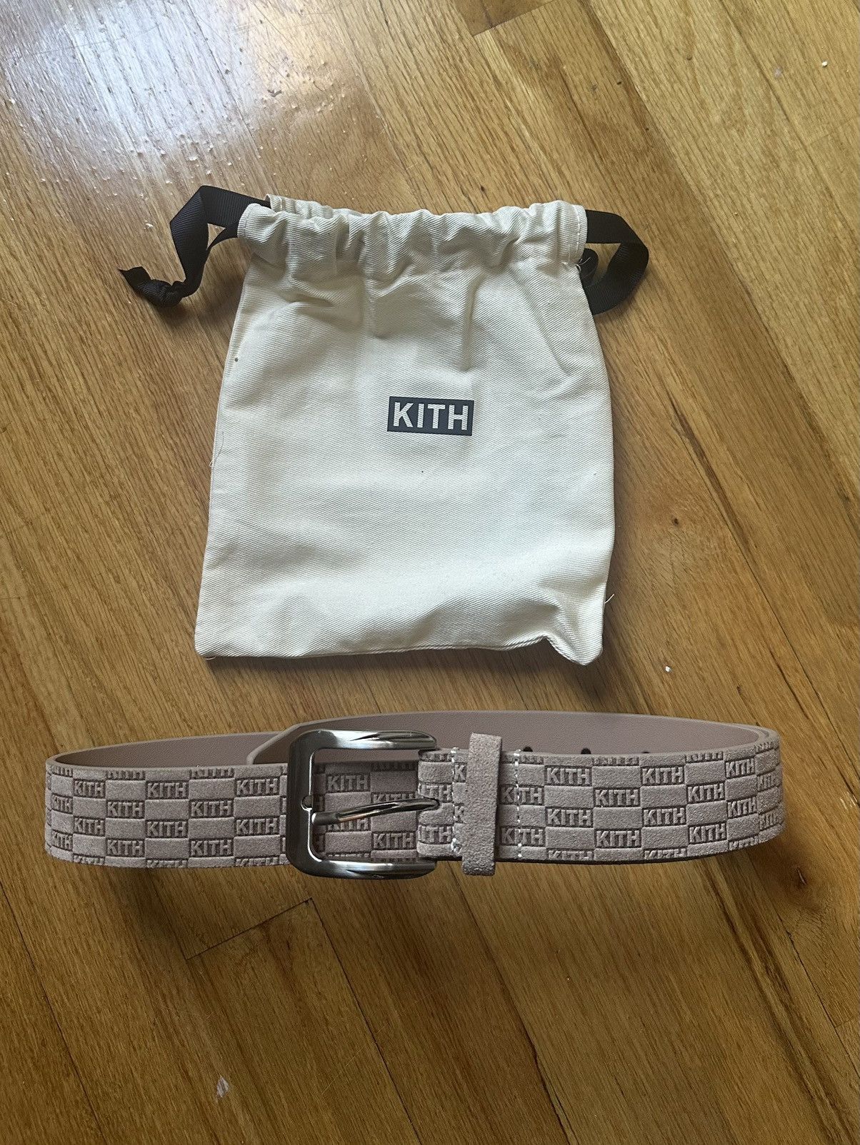 Kith Kith Monogram Suede Leather Belt Loft | Grailed