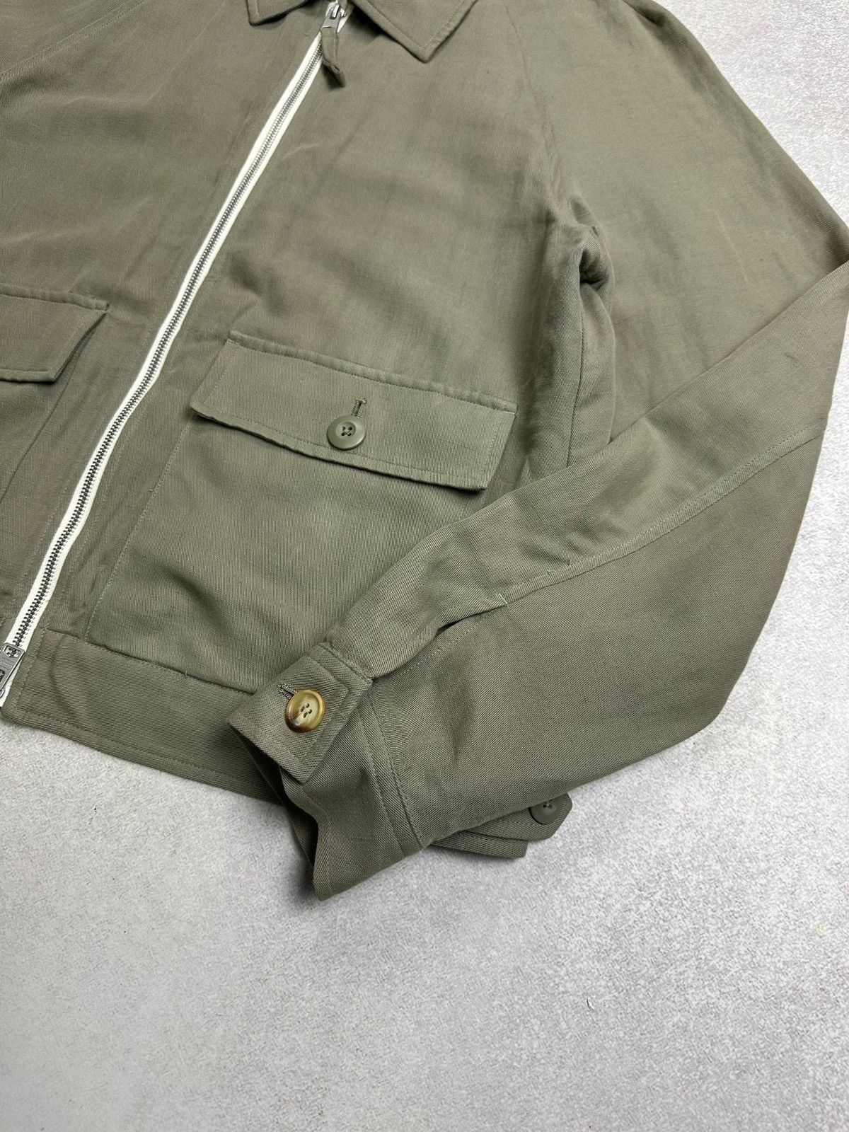 Allsaints Vintage Allsaints Cotton Mens Zip Jacket Old Money L Size US L / EU 52-54 / 3 - 5 Thumbnail