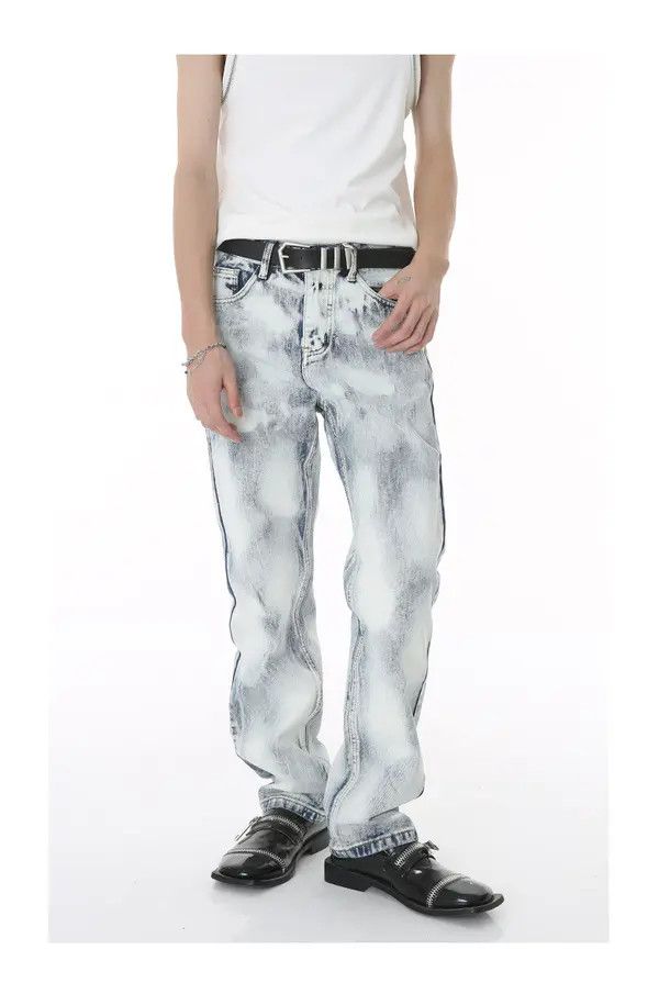 Japanese Brand VIBE Straight-leg hip-hop personality loose retro jeans Size US 32 / EU 48 - 1 Thumbnail