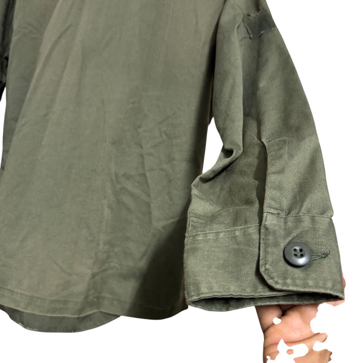 Vintage Vintage OG107 Fatigue Shirt Us Airforce Vietnam War Size US M / EU 48-50 / 2 - 14 Thumbnail