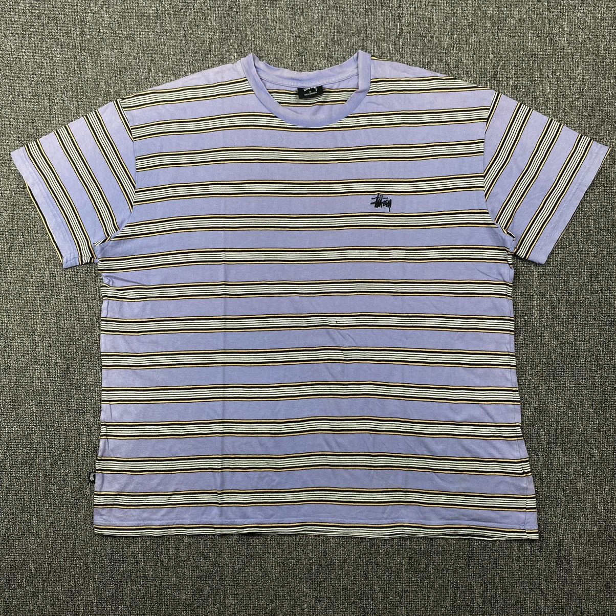 Stussy Stussy stripe tee Size US XL / EU 56 / 4 - 1 Thumbnail