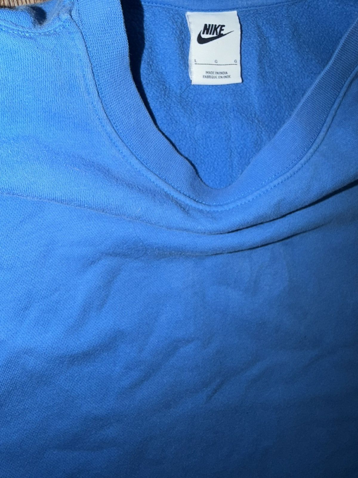 Nike Nike Crew Neck Sweatshirt Photo Blue Orange Trance Large Size US L / EU 52-54 / 3 - 5 Thumbnail