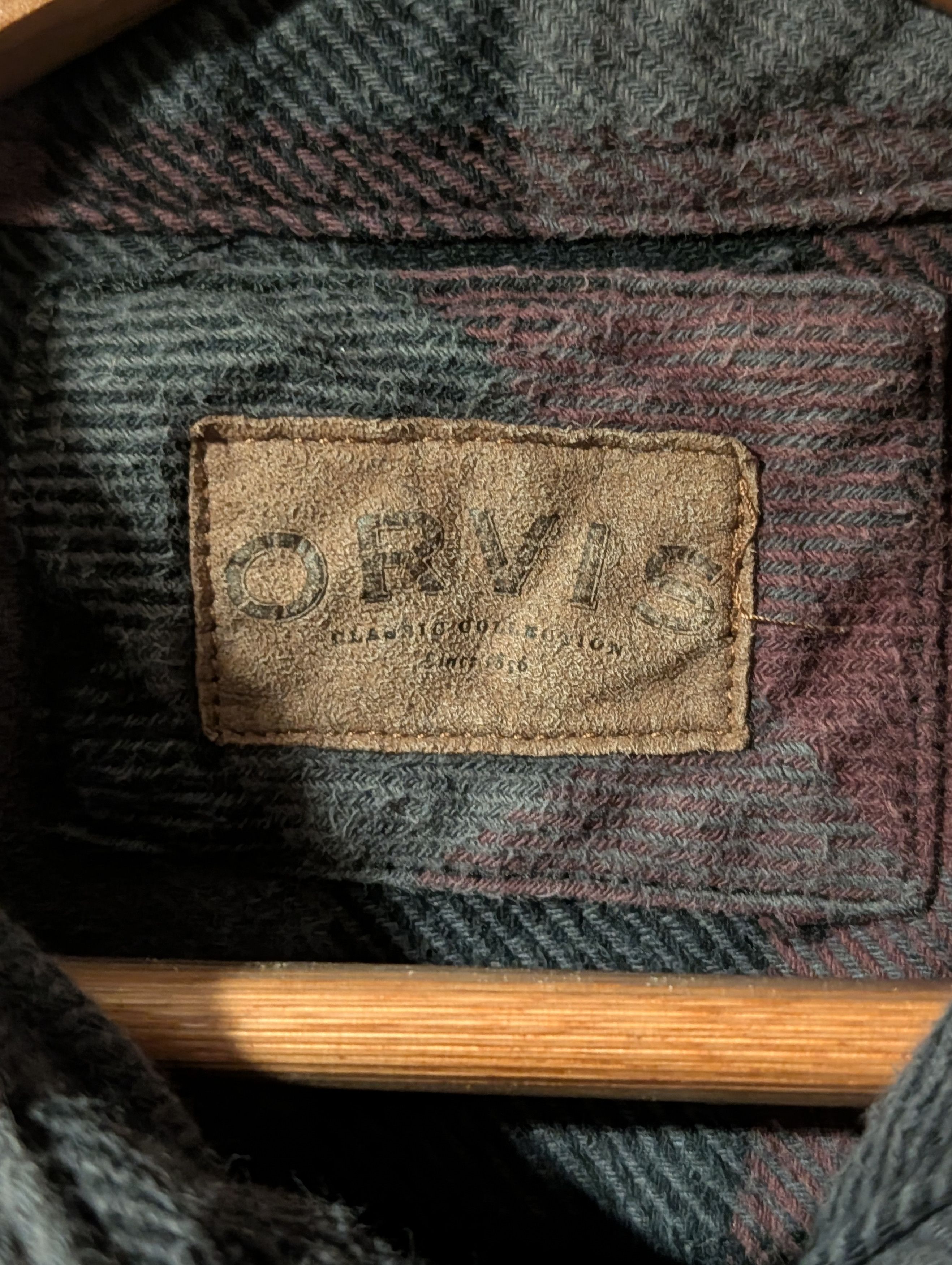 Orvis Orvis Fleece Lined Plaid Flannel Shirt Jacket Shacket Size US M / EU 48-50 / 2 - 2 Thumbnail