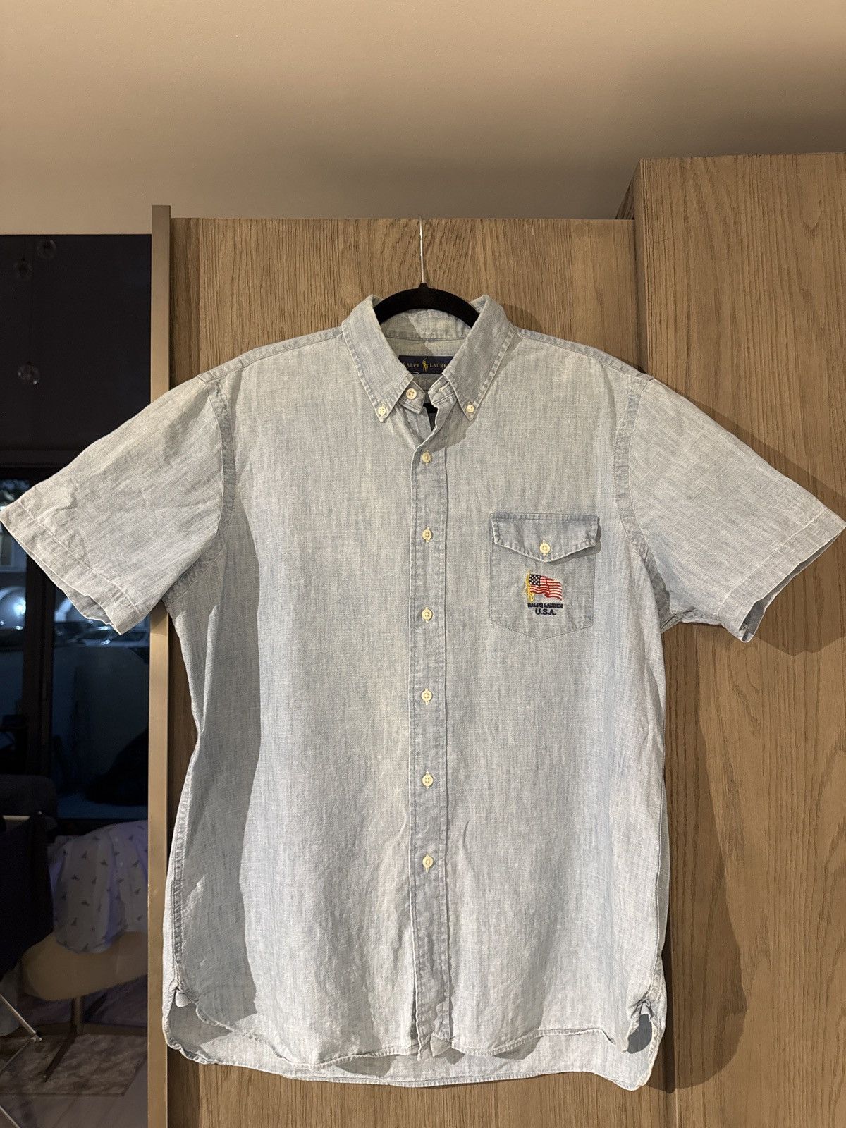 Polo Ralph Lauren Polo Ralph Lauren USA Pocket Shirt Size US L / EU 52-54 / 3 - 2 Thumbnail