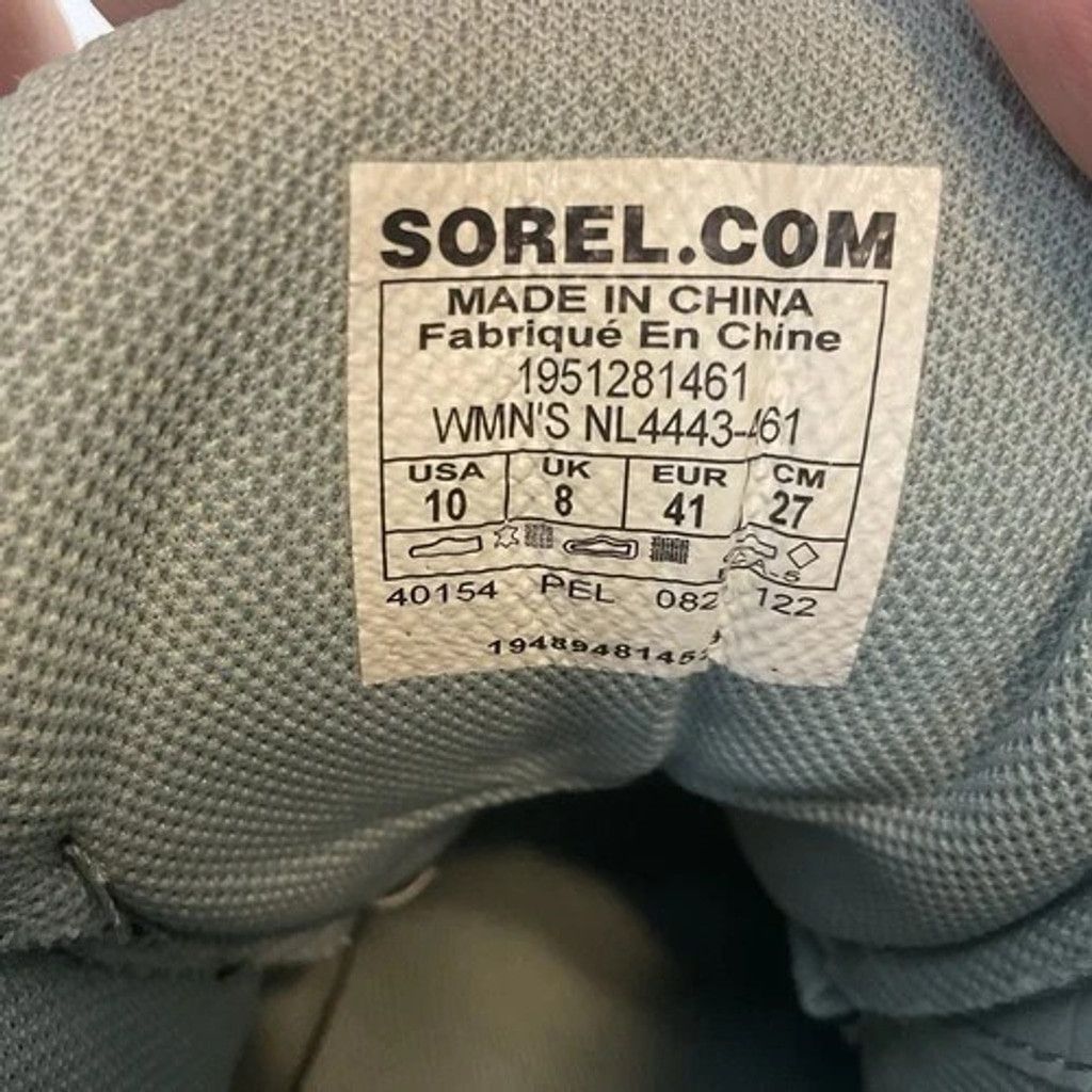 SOREL Sorel Out N About Blue Suede Lace Up Wedge Booties Women 10 Size US 10 / IT 40 - 2 Thumbnail