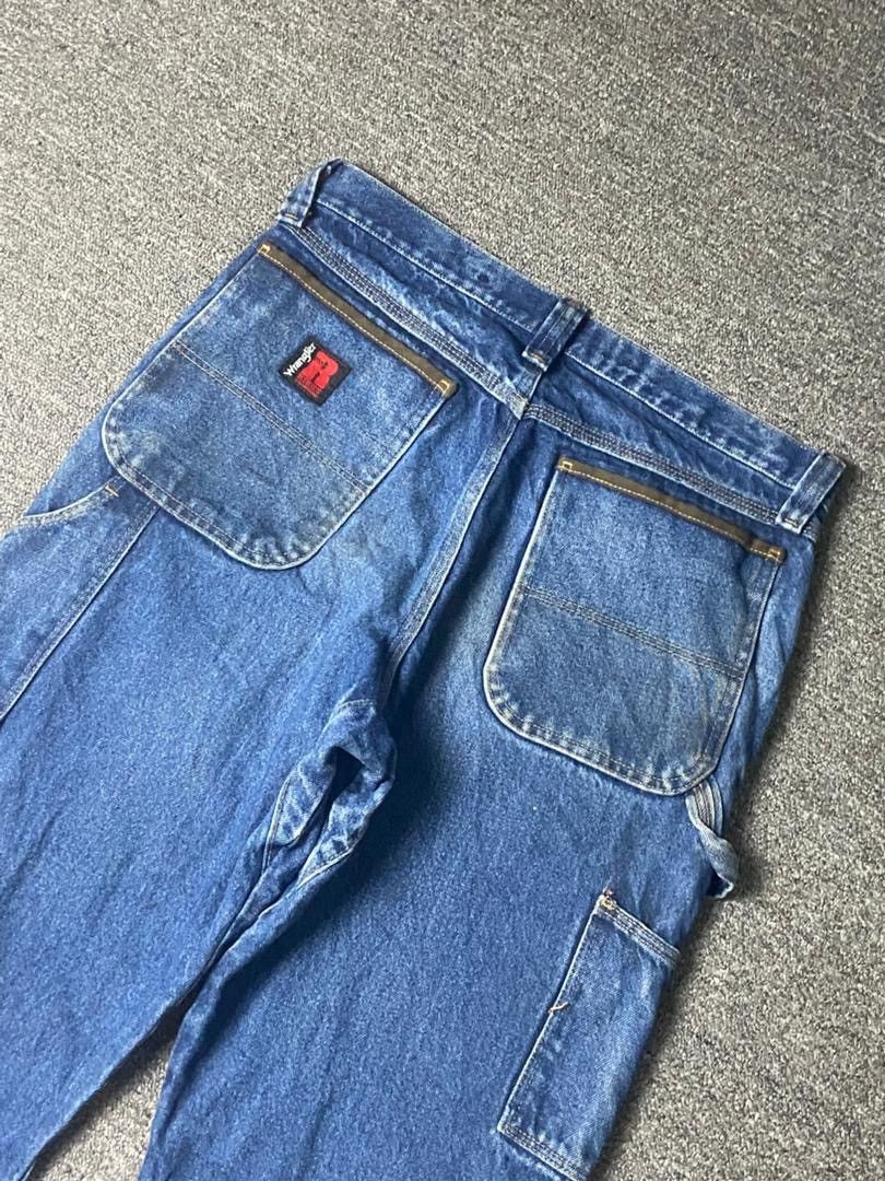 Wrangler Wrangler Double Knee Carpenter Jeans (144) Size US 32 / EU 48 - 2 Thumbnail