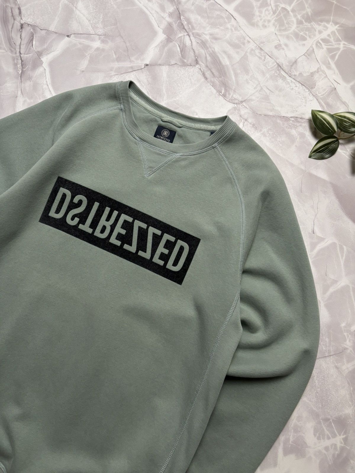 Other Dstrezzed Sweatshirt Flocked Logo Streetwear Mint Mens L Size US L / EU 52-54 / 3 - 2 Thumbnail