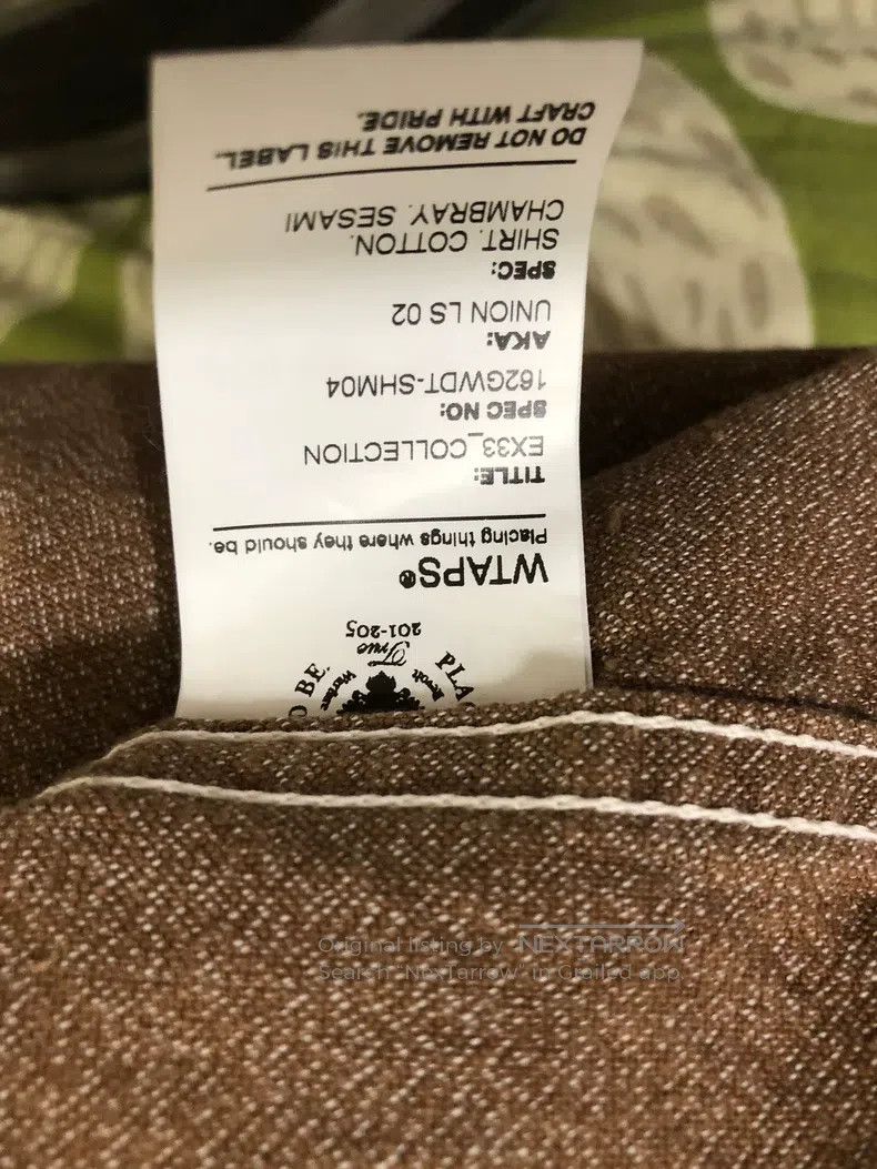 Wtaps Wtaps Brown shirt jacket Size US M / EU 48-50 / 2 - 5 Thumbnail