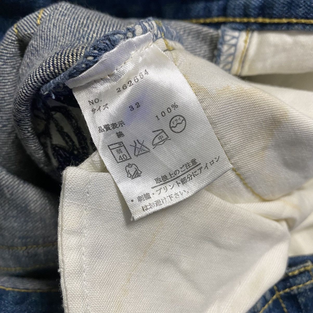 Karakuri Tamashii Vintage Karakuri Generation Denim Embroidery Butterfly Jean Size US 32 / EU 48 - 19 Thumbnail