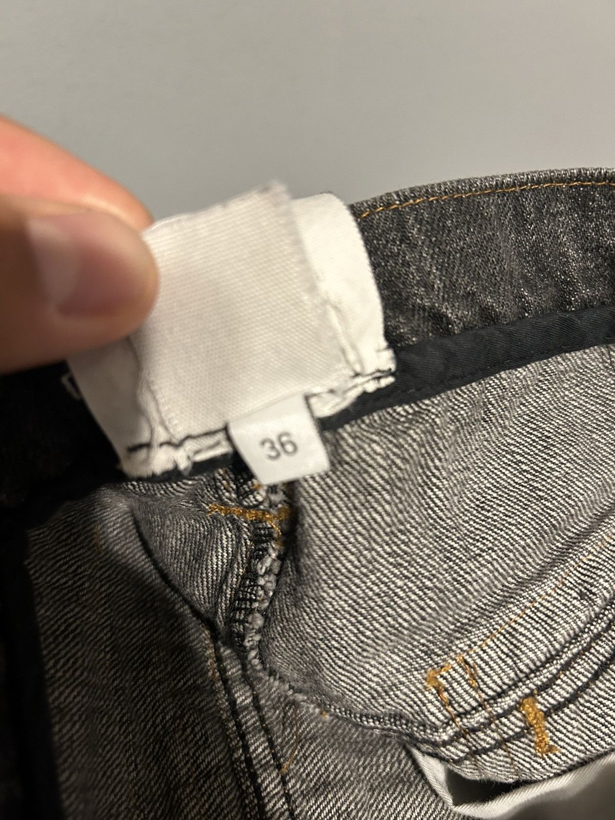 Dolce & Gabbana Vintage SS04 Dolce & Gabbana Archive Bondage Denim Jeans Size US 31 - 15 Thumbnail
