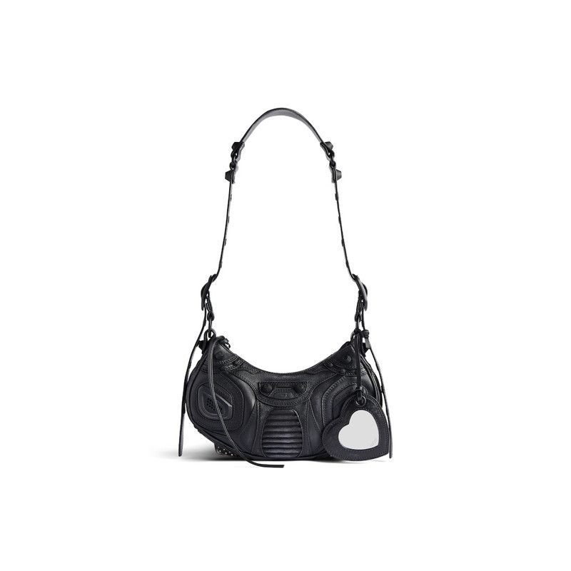 Balenciaga o1srvl11e0226 Size: OS / Le Cagole XS Shoulder Bag In Black Size ONE SIZE - 1 Thumbnail