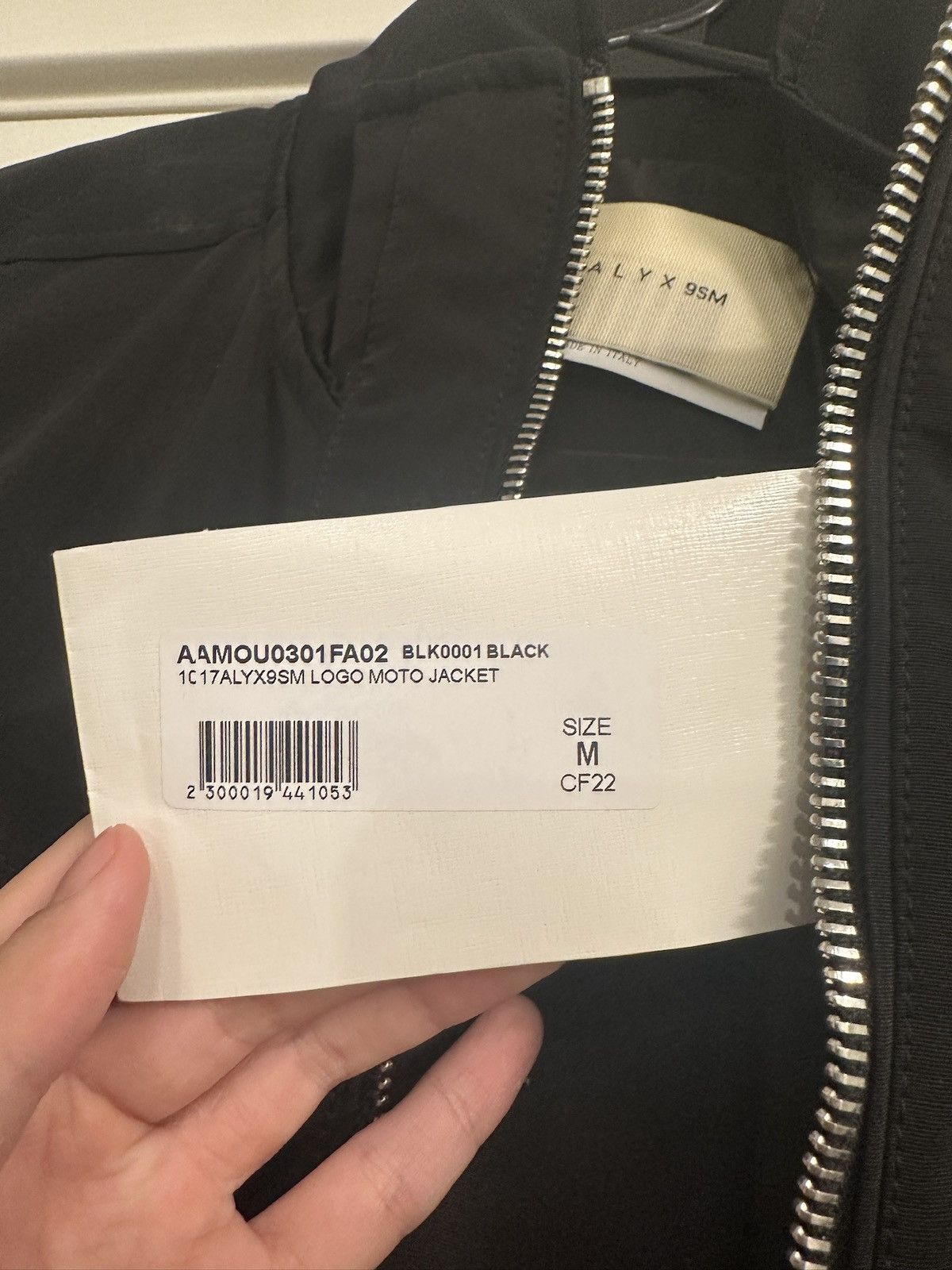1017 ALYX 9SM Back Logo Bomber Jacket