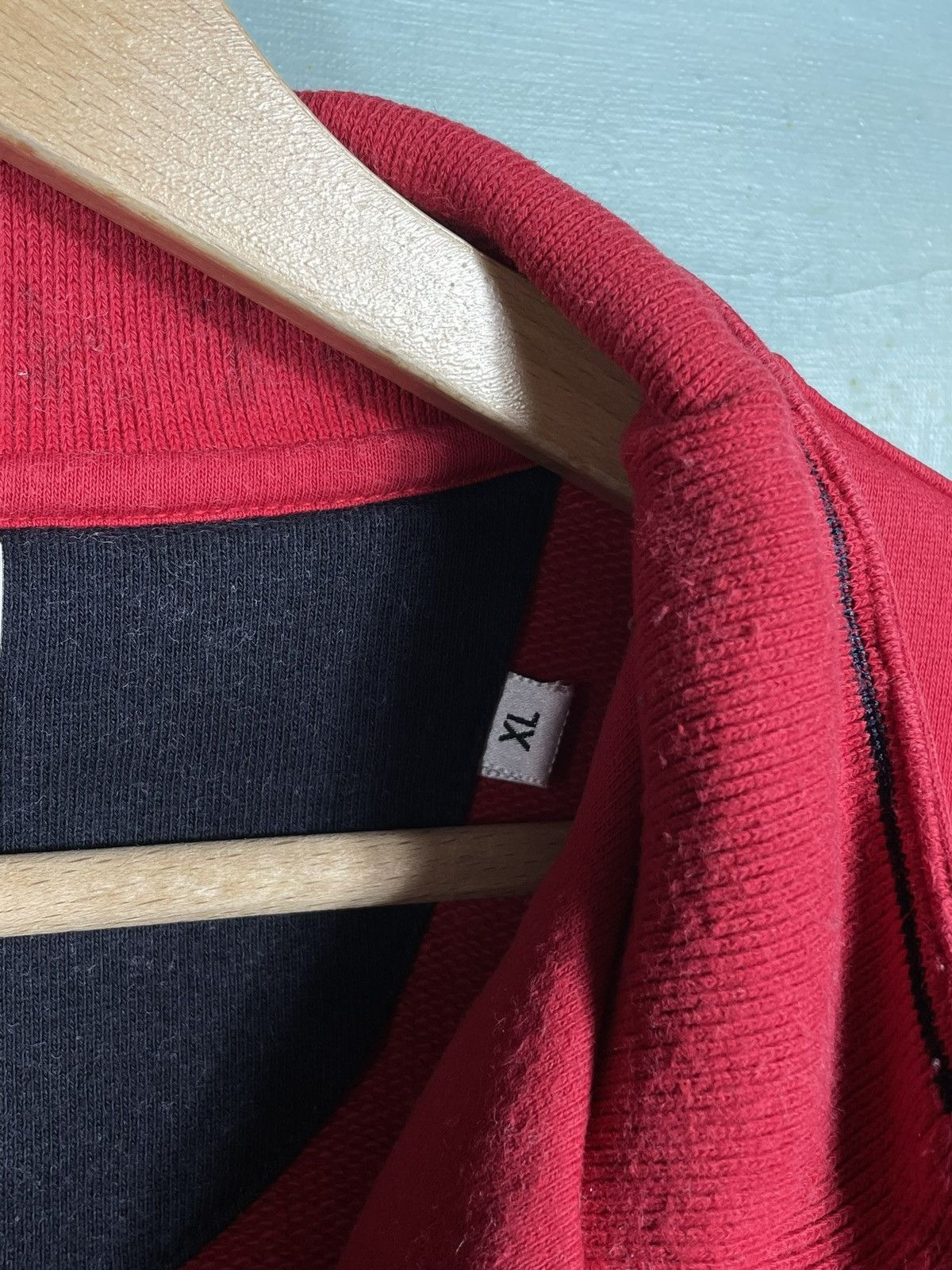 Vintage × Yves Saint Laurent YSL Yves Saint Laurent Zip 1/3 Half Sweatshirt Crewneck Size US XL / EU 56 / 4 - 6 Thumbnail
