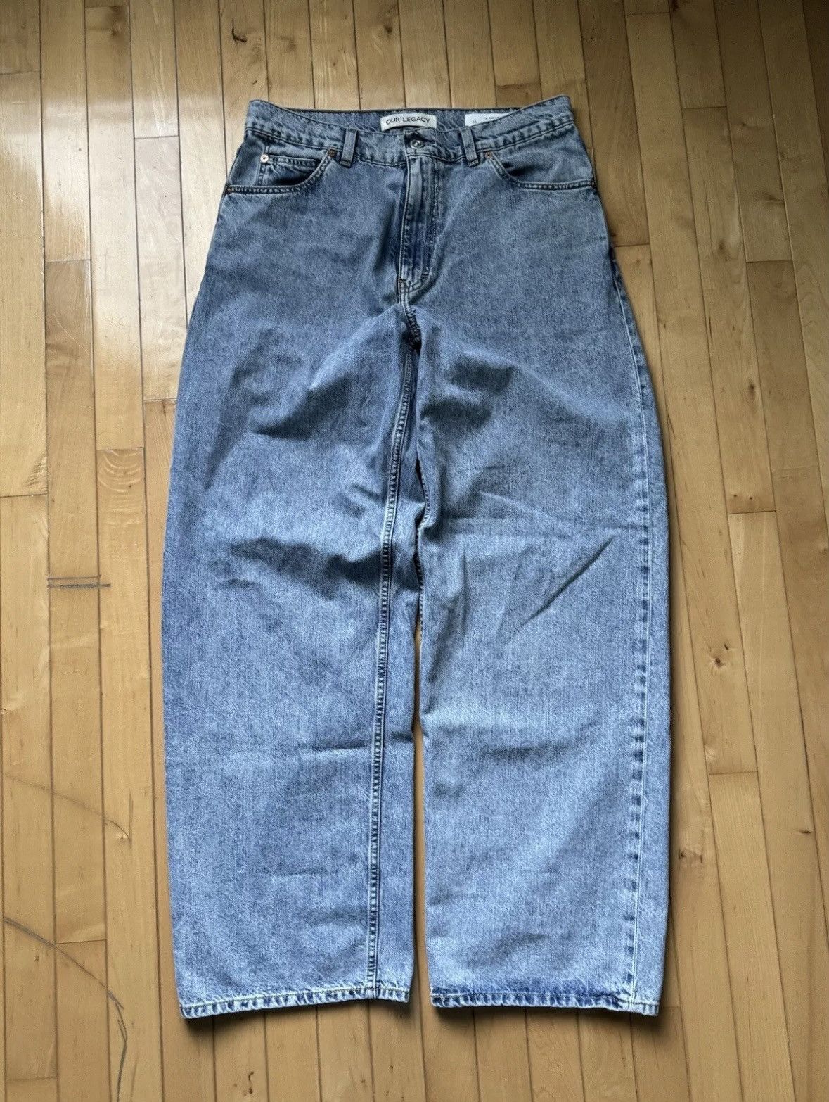 Our Legacy Our Legacy Vast Cut in Rider Wash Denim. | Grailed